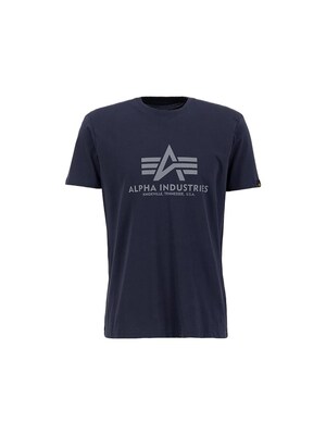 ALPHA INDUSTRIES Camiseta  navy / gris basalto