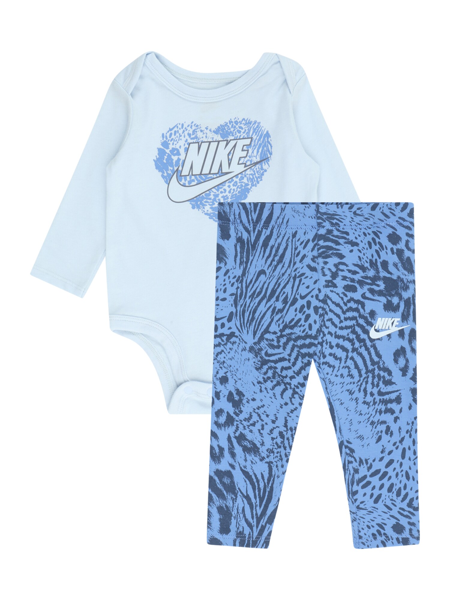 Nike Sportswear Комплект  синьо / аквамарин / тъмносиньо / бяло
