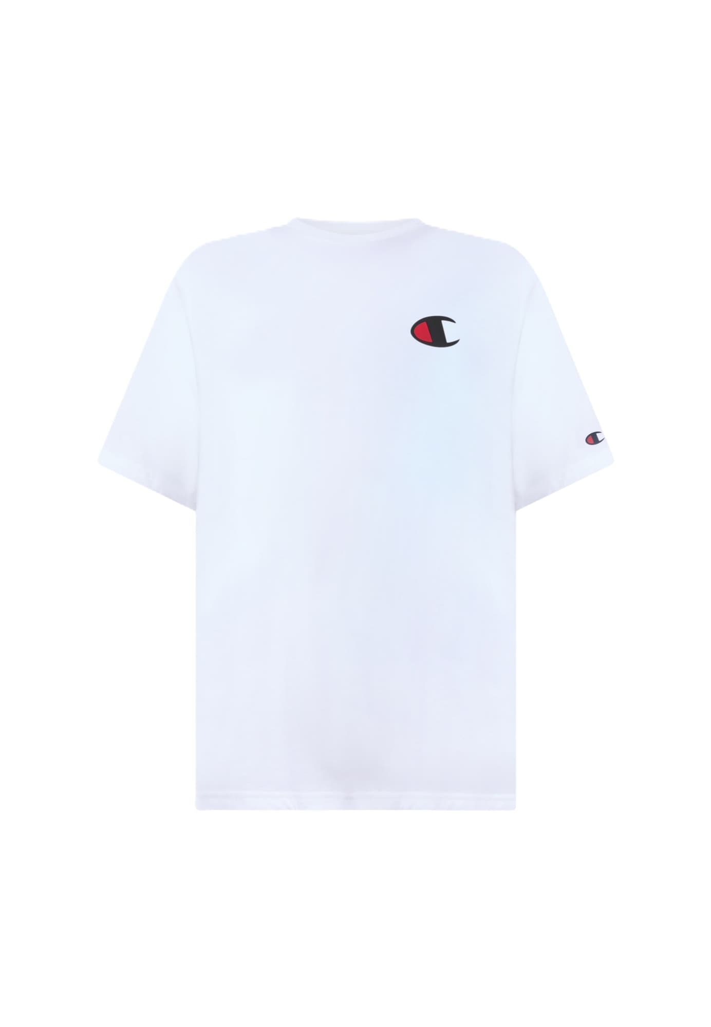 Champion Tricou roșu / negru / alb