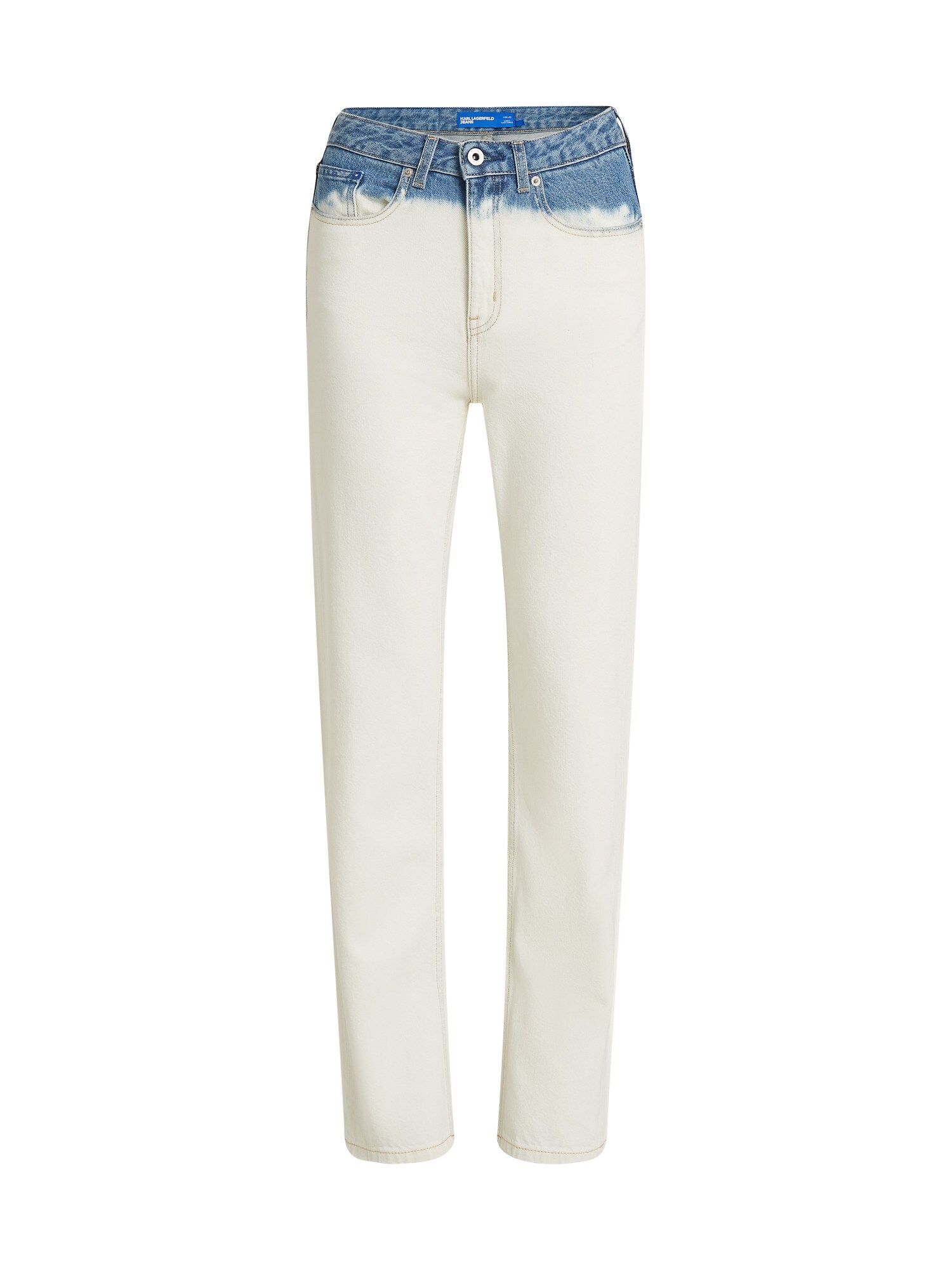 KARL LAGERFELD JEANS Farmer  kék / fehér farmer akciós termékkép 1