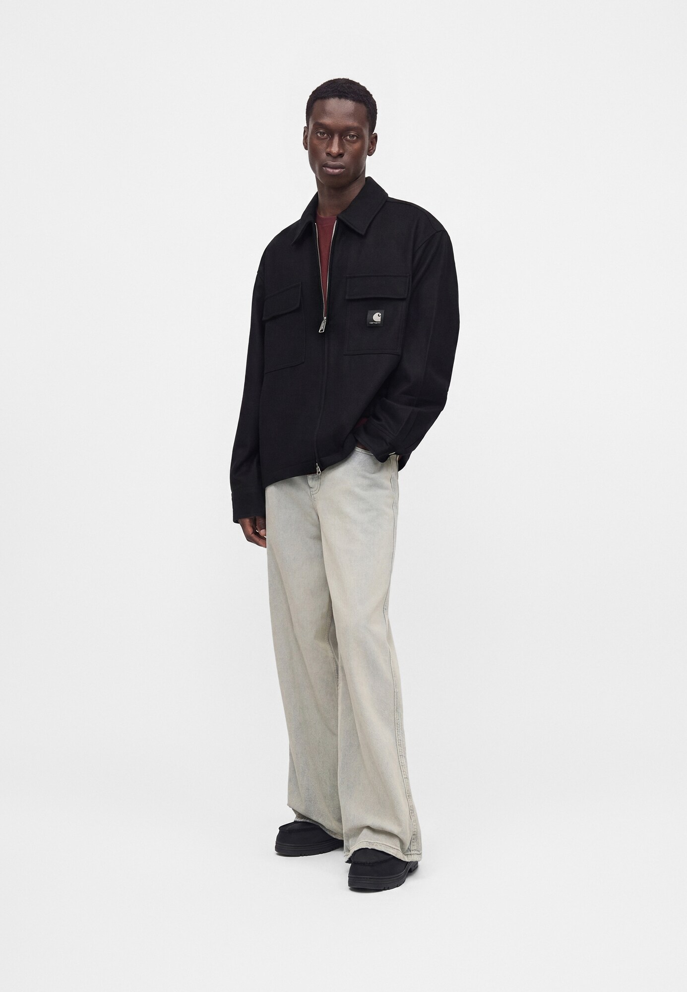 Carhartt WIP Chaqueta de entretiempo 'Atoka''  negro – imagen 4