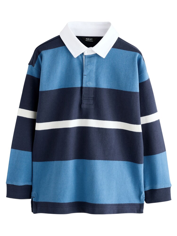 Next Poloshirt Jungen Größe 122 blau / marine / weiß