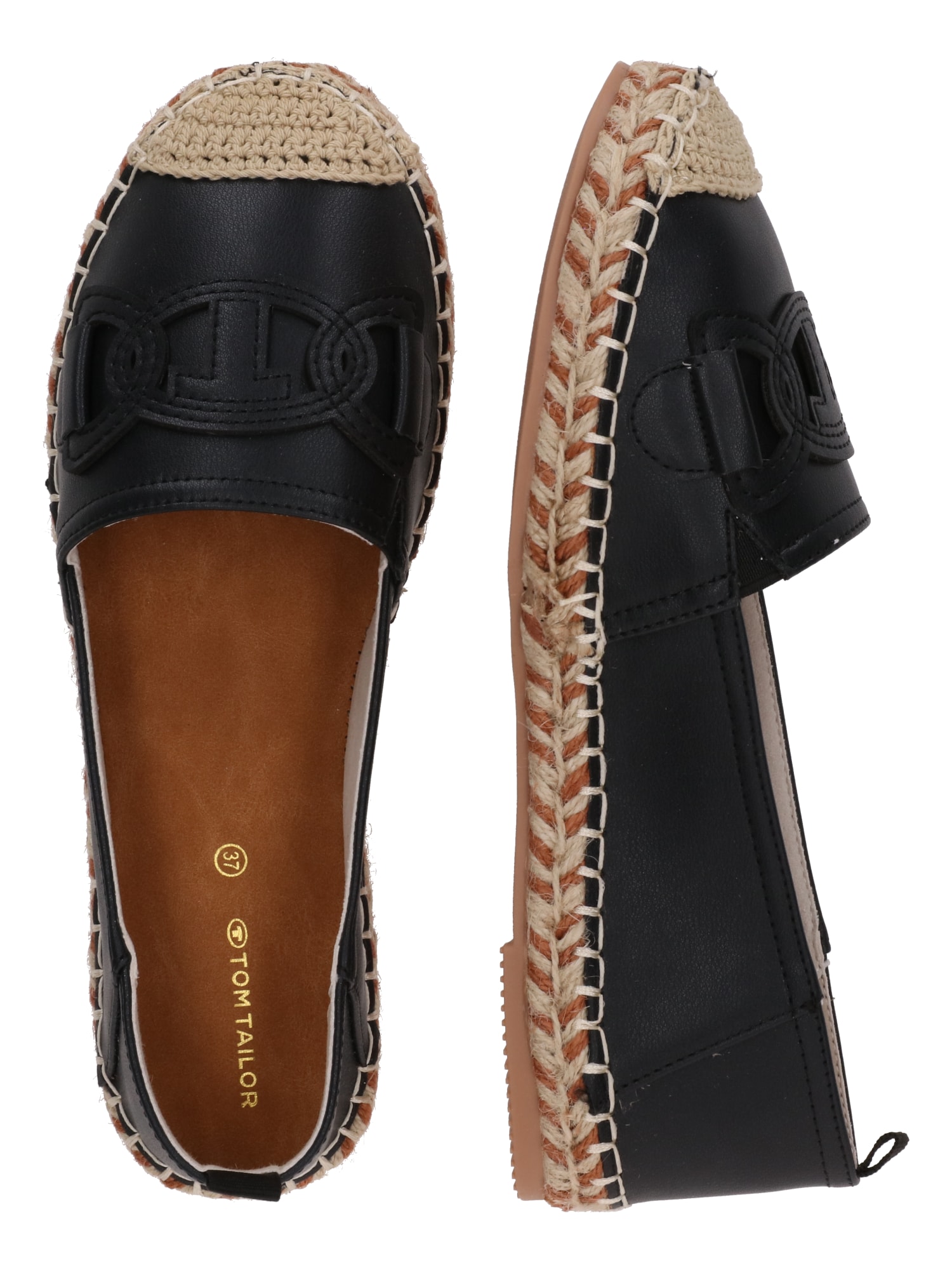 TOM TAILOR Espadrilles  sötétkék termék 2. képe