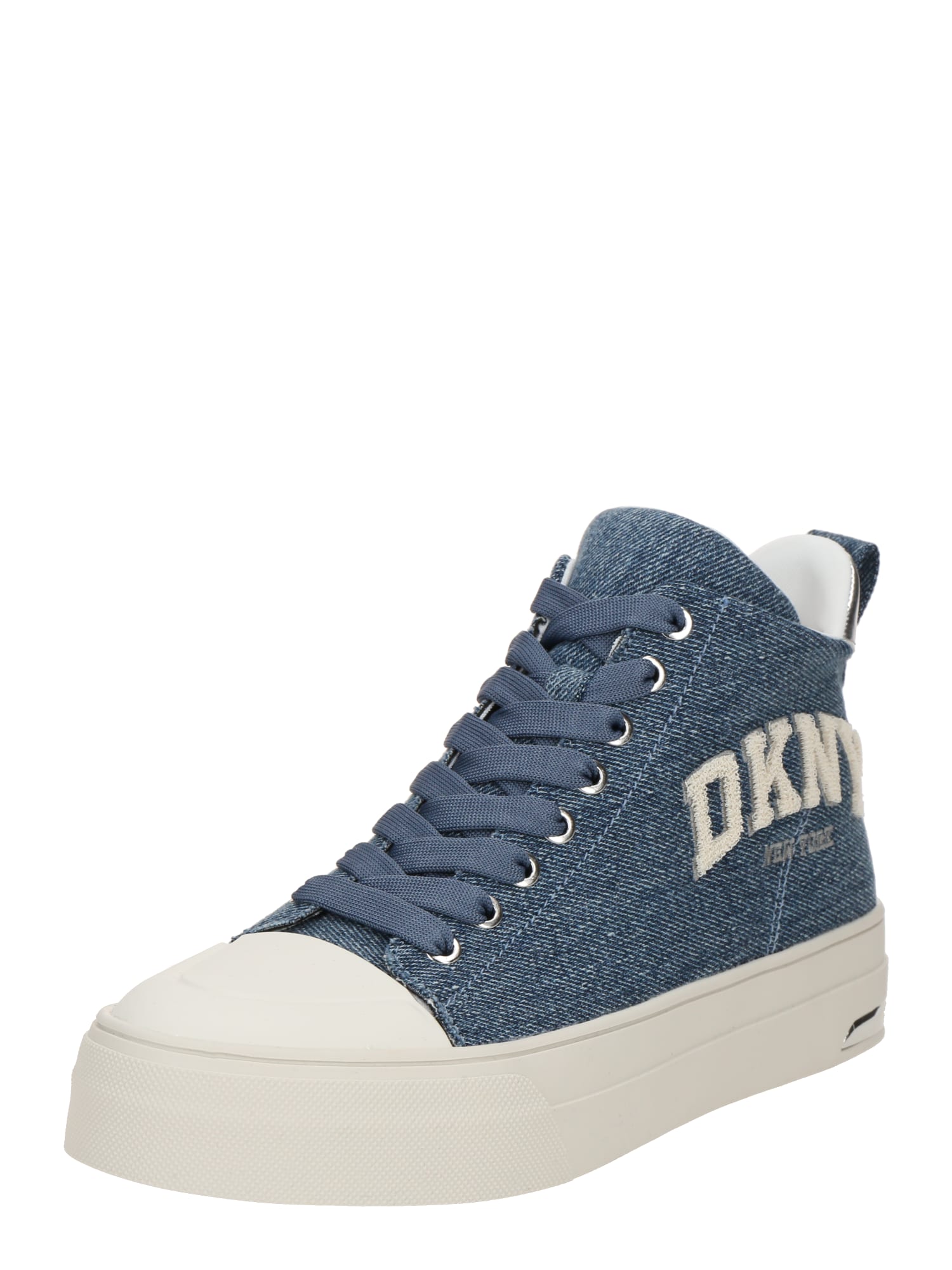 DKNY Členkové tenisky  modrá denim / biela