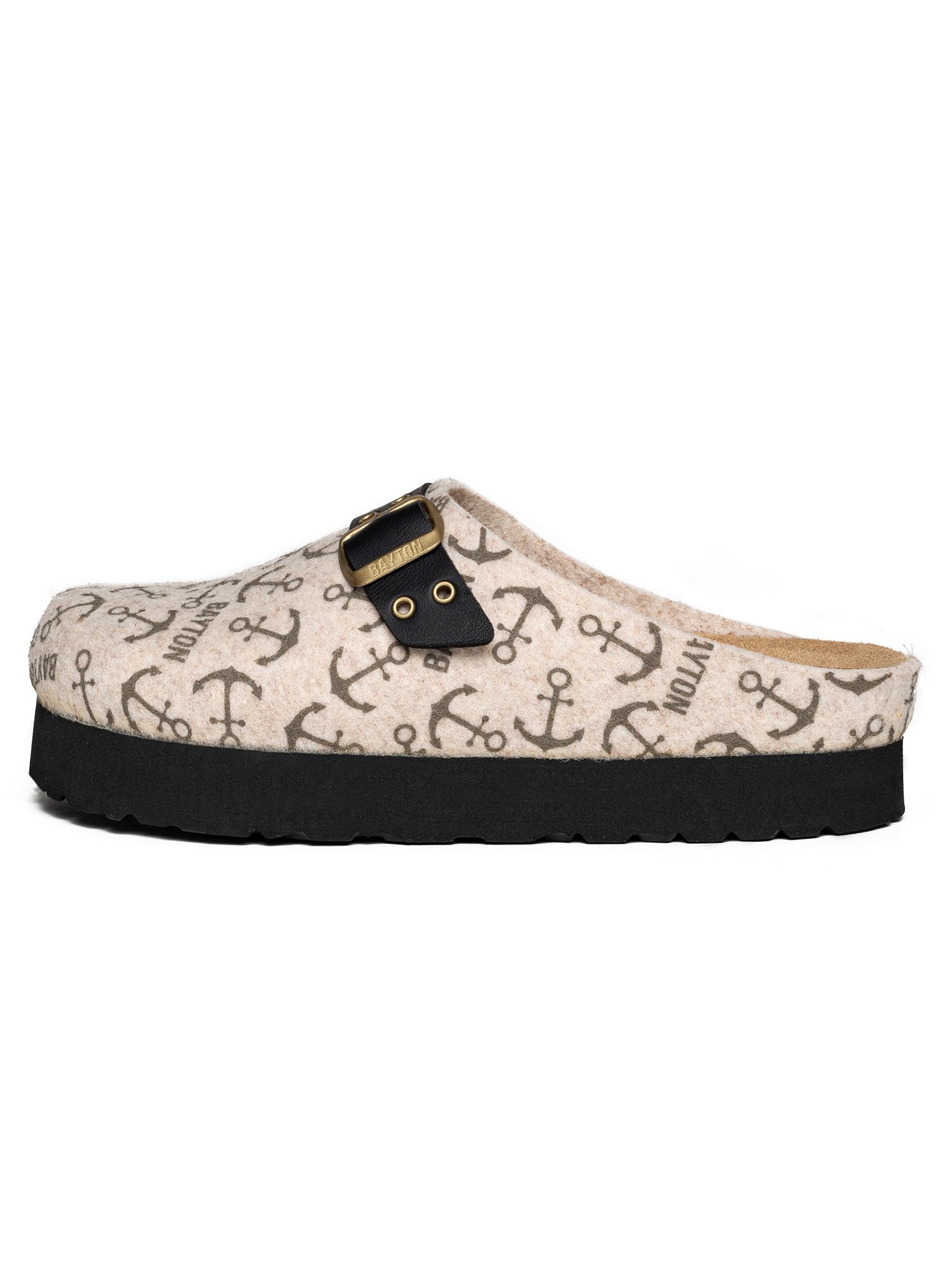 Bayton Clogs 'VOLGA' beige