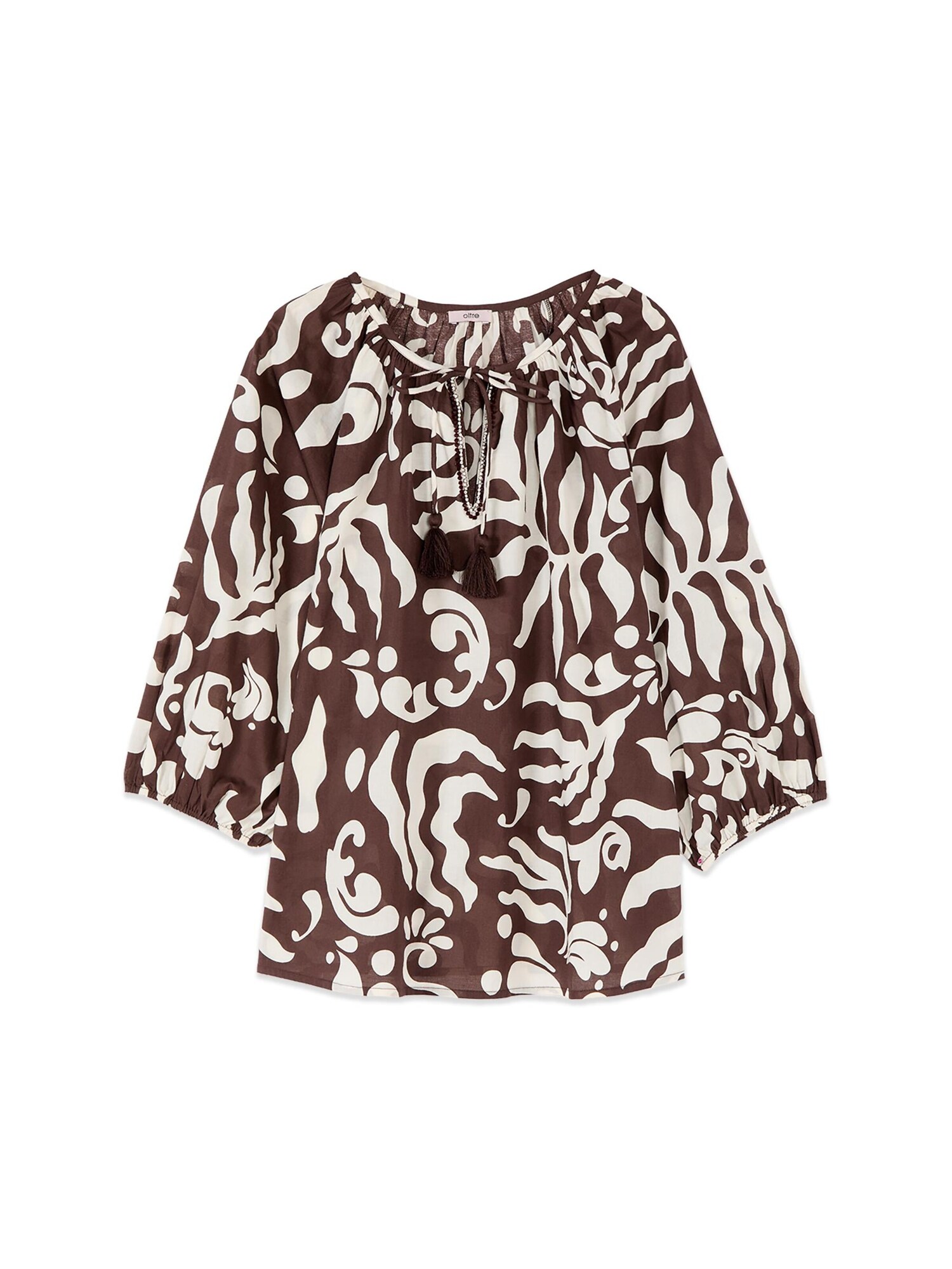 oltre Blusa  marrón