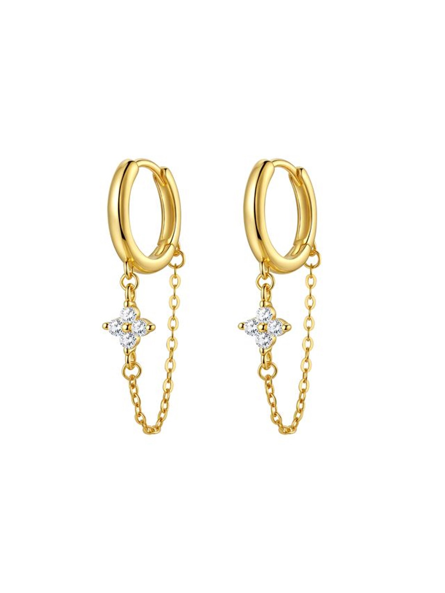 Hey Happiness Oorbellen 'Twinkle Blossom' Goud