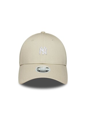 NEW ERA Gorra '9FORTY'  beige / blanco
