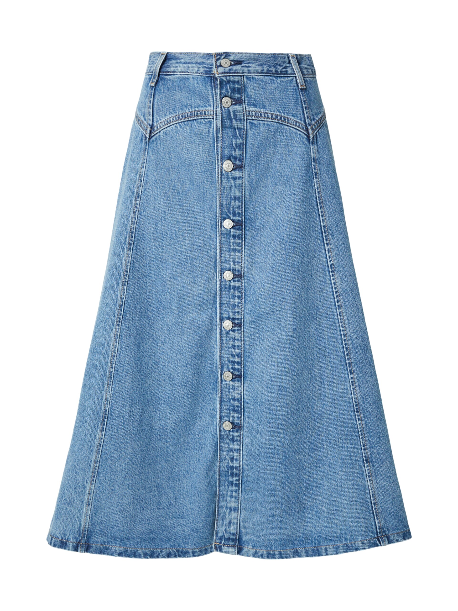 LEVIS ® Kjol 'Yoked Western' dam