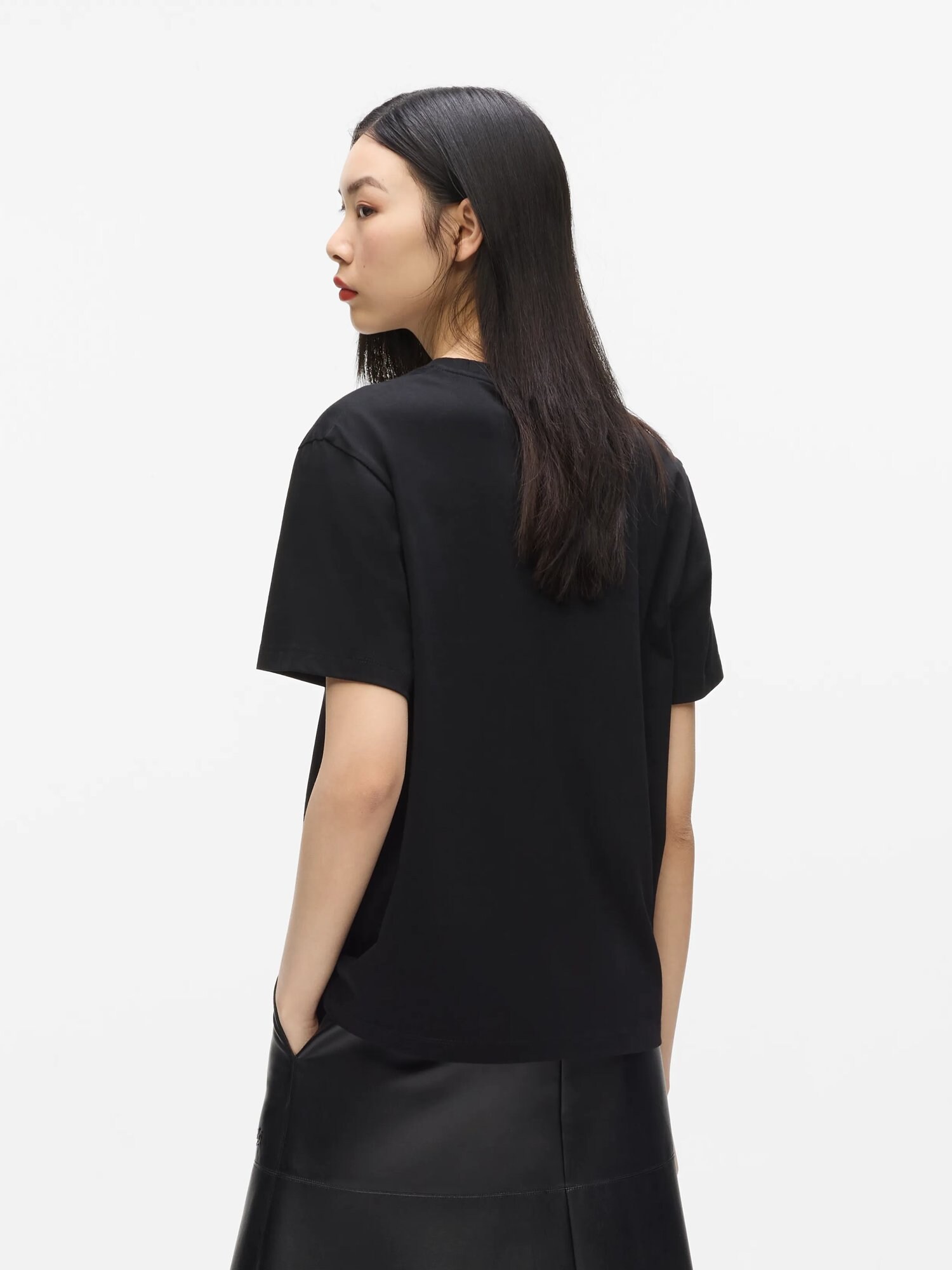 Karl Lagerfeld Camiseta 'Autograph' negro – imagen 3