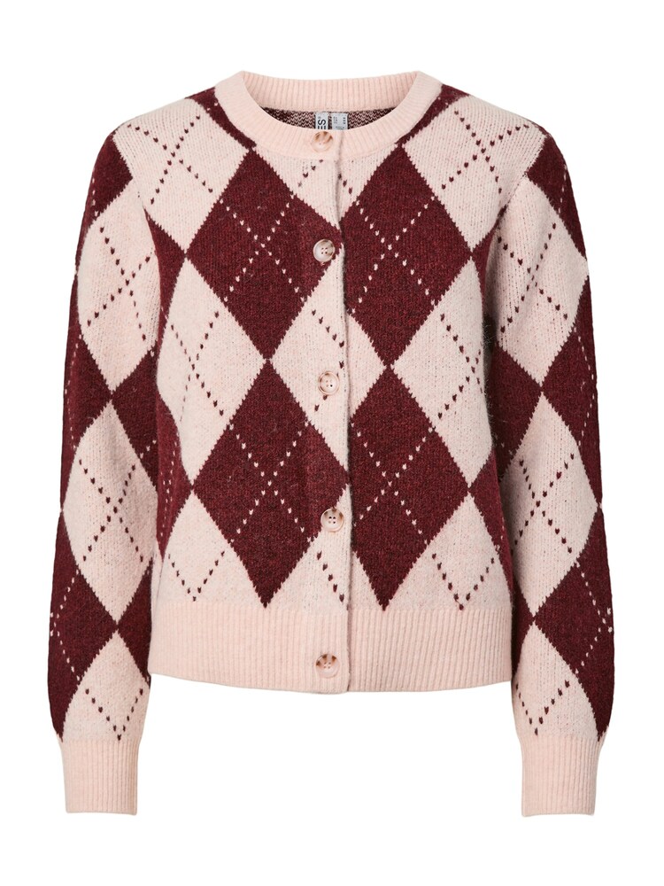 PIECES Strickjacke 'PCNysa' Damen Größe XS rosa / karminrot