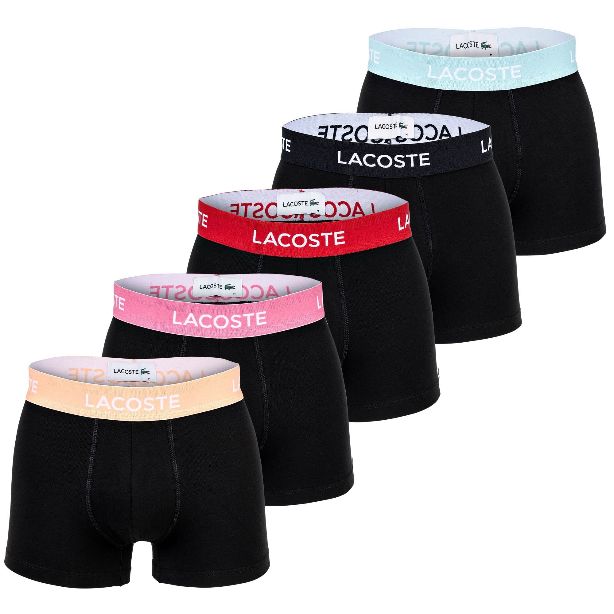 LACOSTE Boxerky  zmiešané farby / čierna