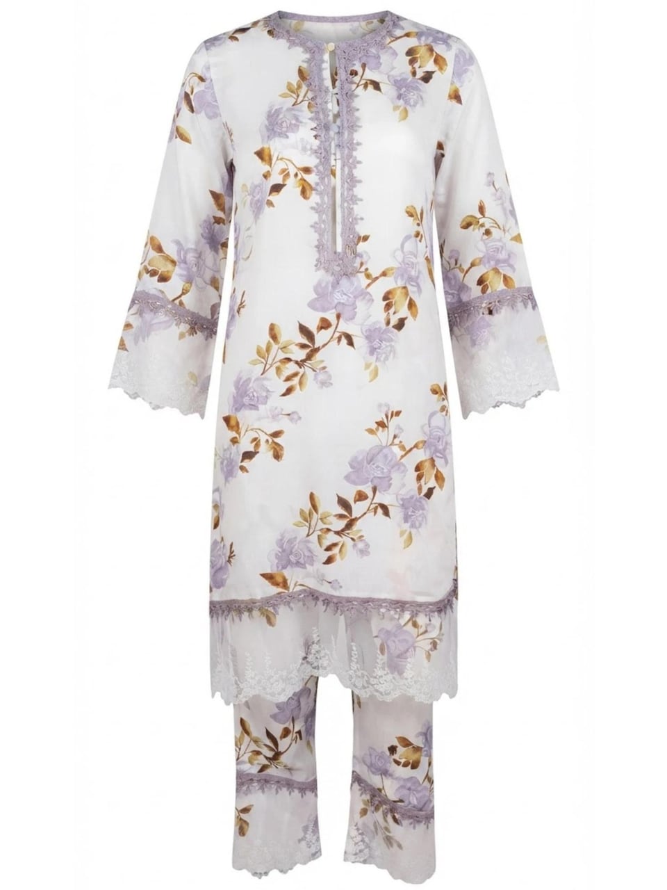 Tunika 'RADWA 2 PCs Women's Floral Co-ord Set'