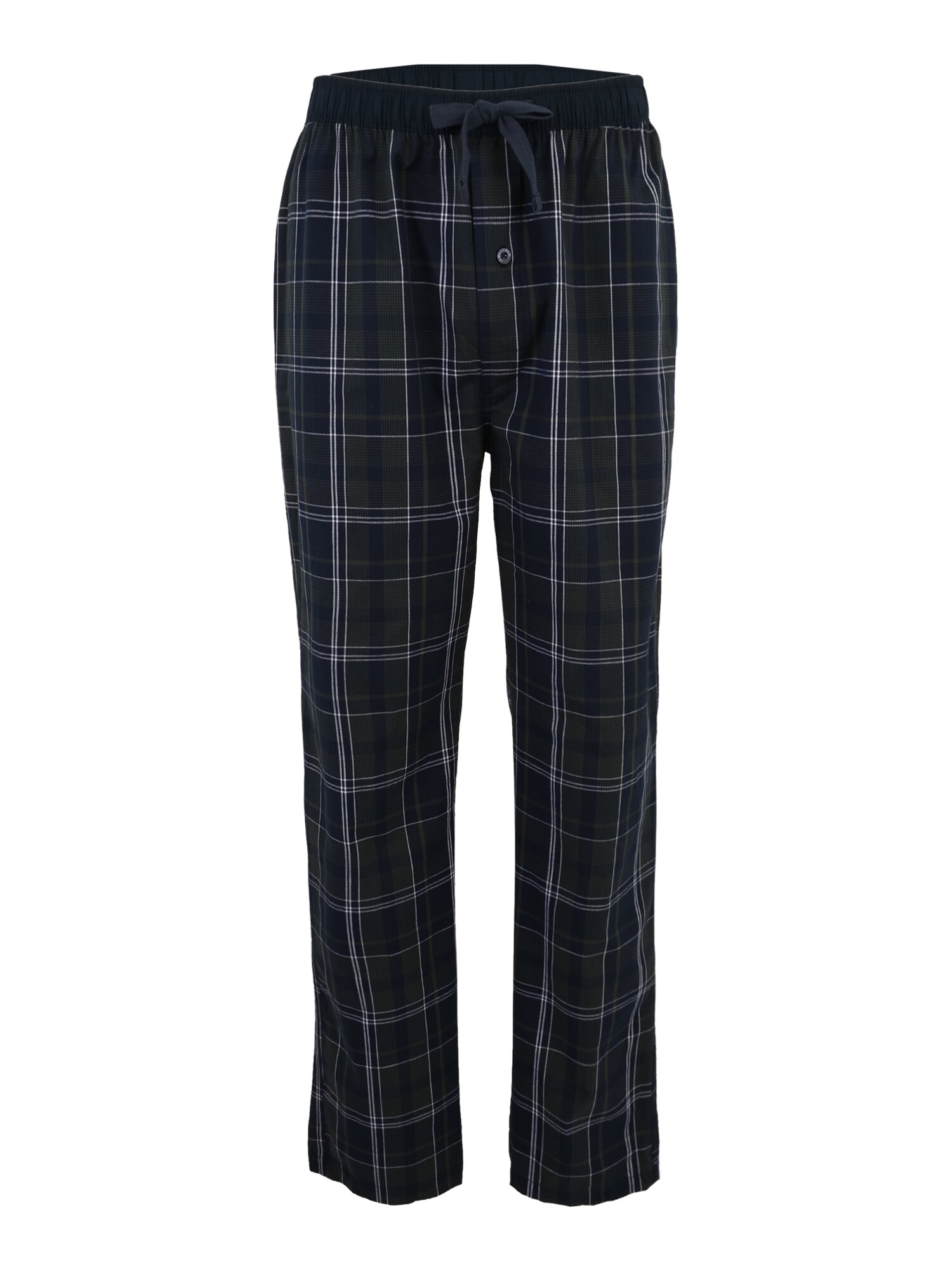 CECEBA Pantaloni de pijama  bleumarin / kaki / alb