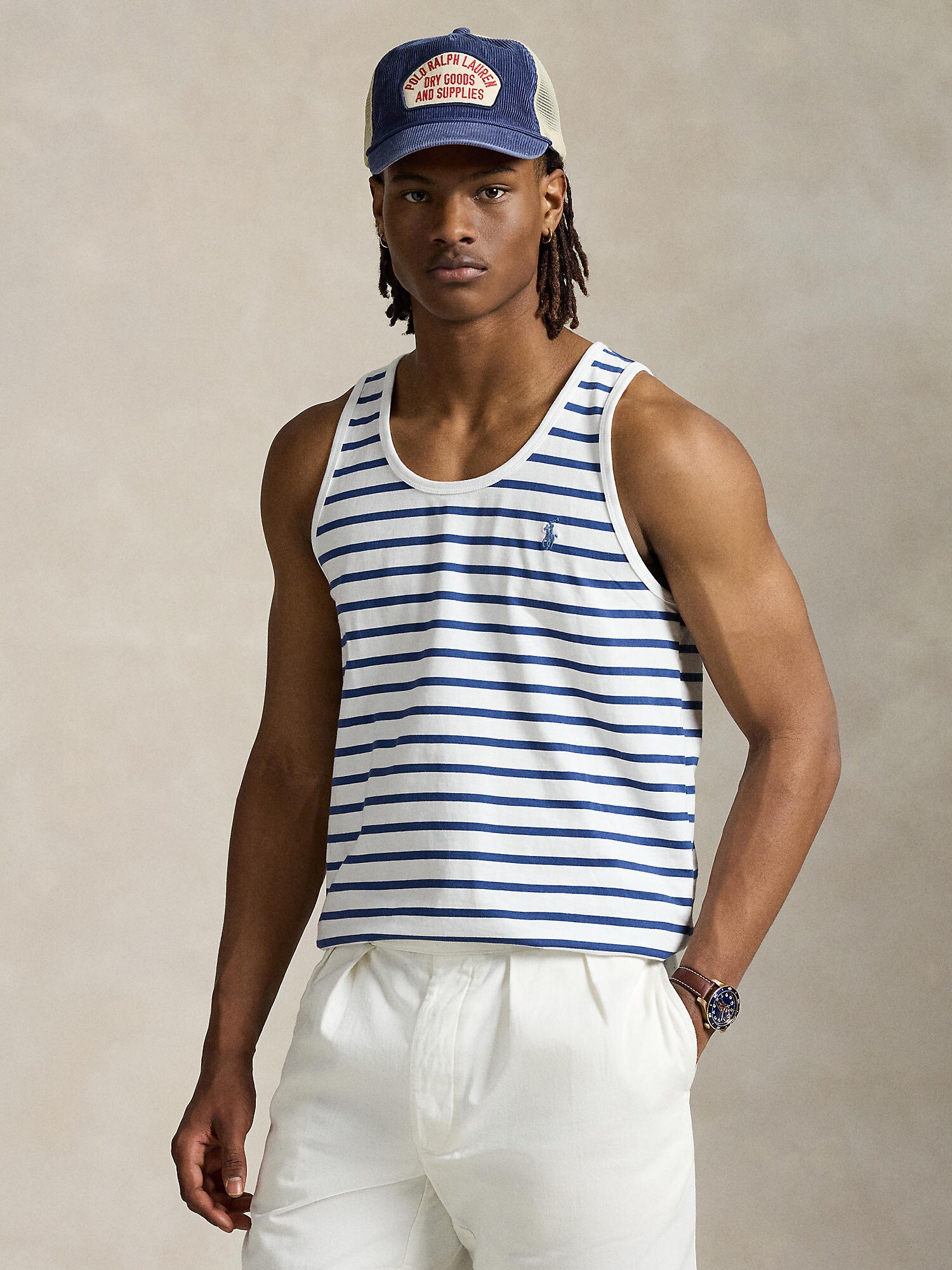 Polo Ralph Lauren Póló  encián / fehér termék 2. képe