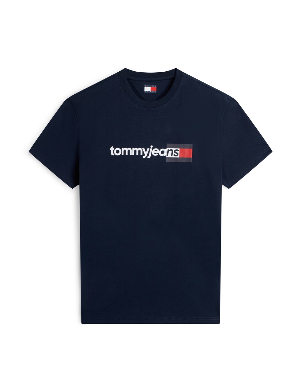 T-shirt 'Essential' mörkblå / röd