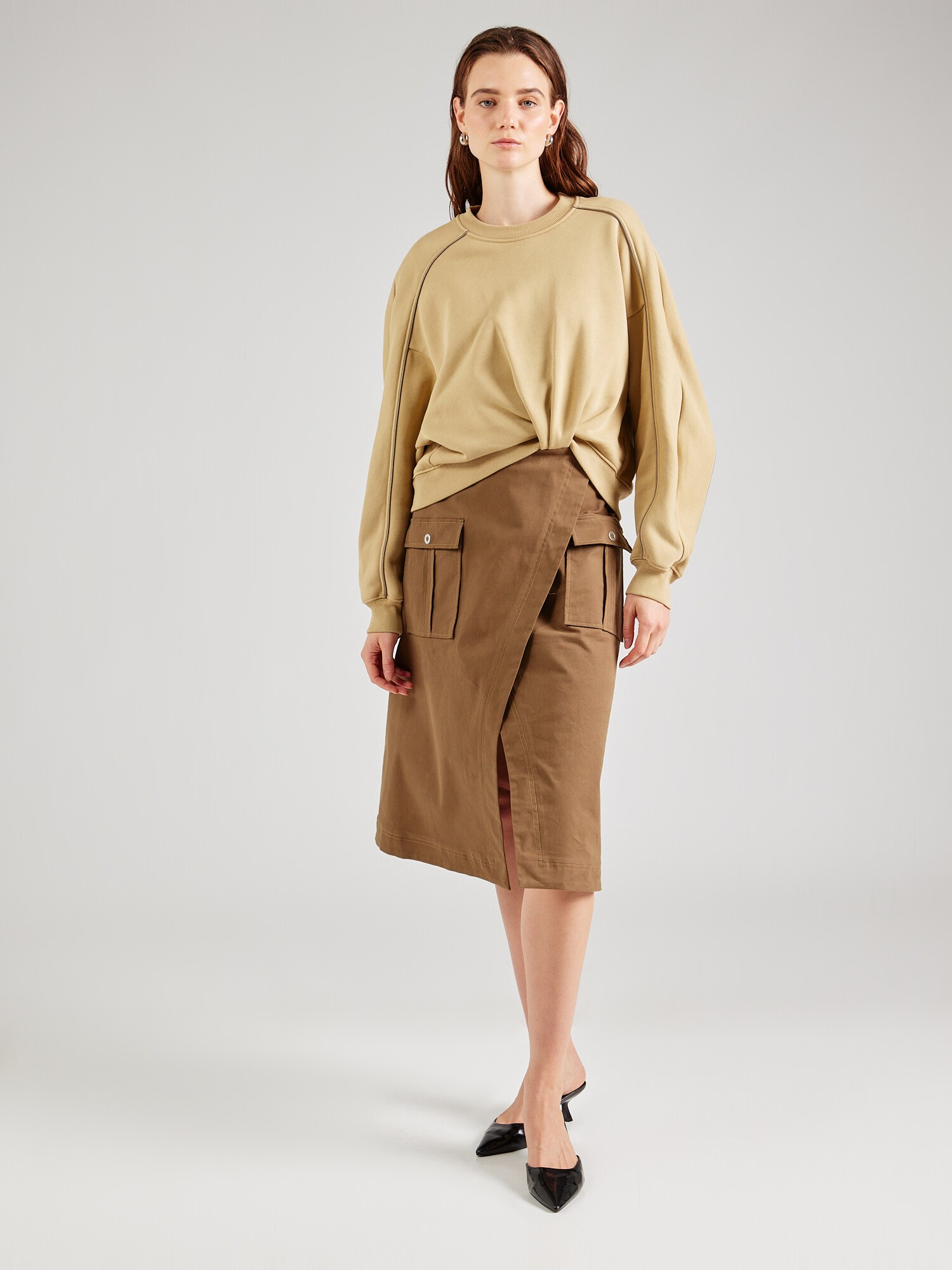 3.1 Phillip Lim Ruha  barna / khaki termék 2. képe