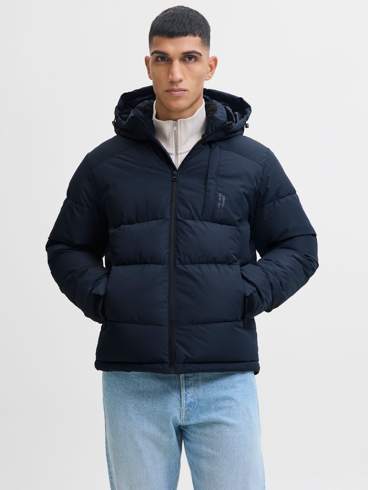aprel Chaqueta de invierno  navy
