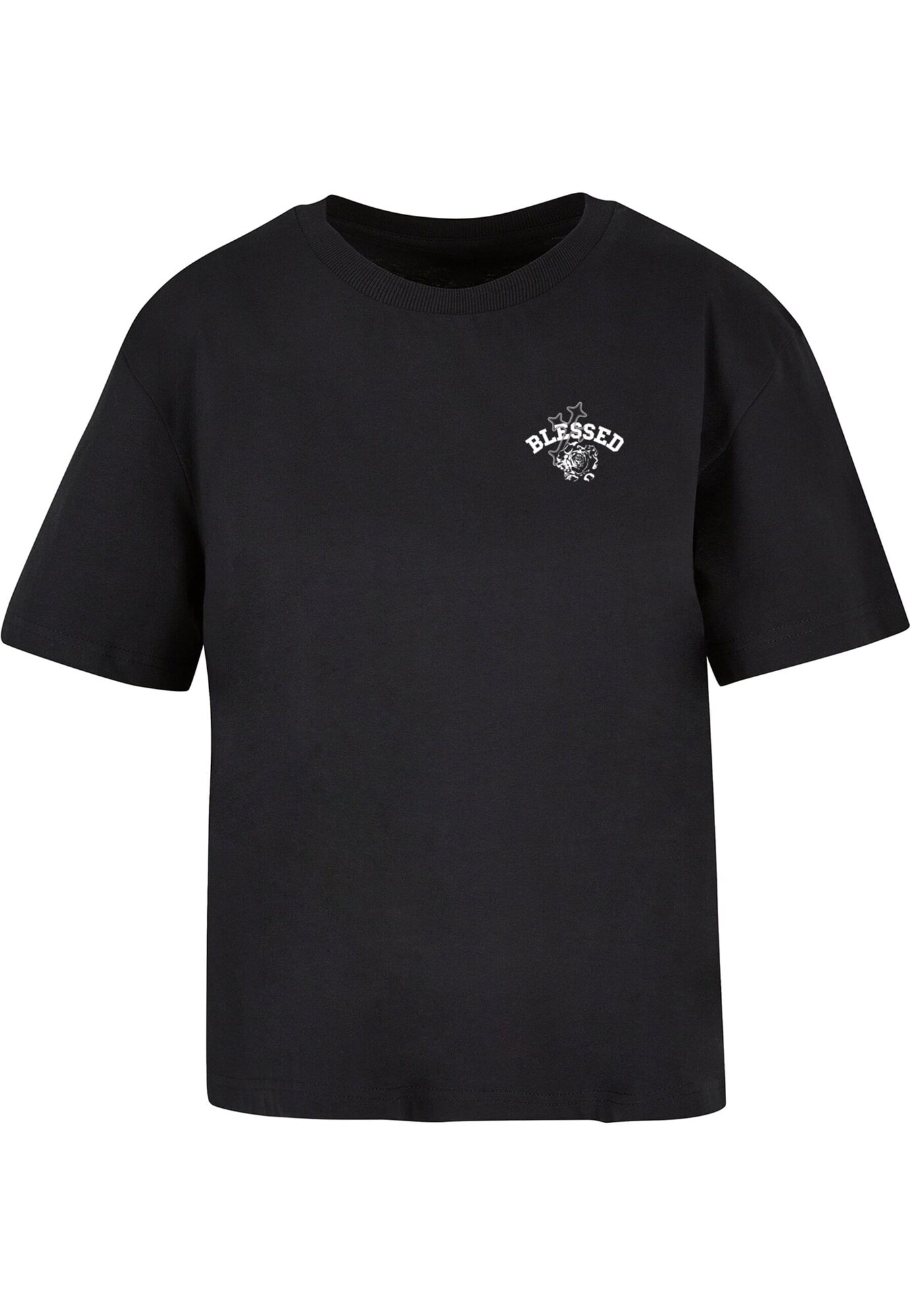 Miss Tee Camiseta  lila / negro / blanco