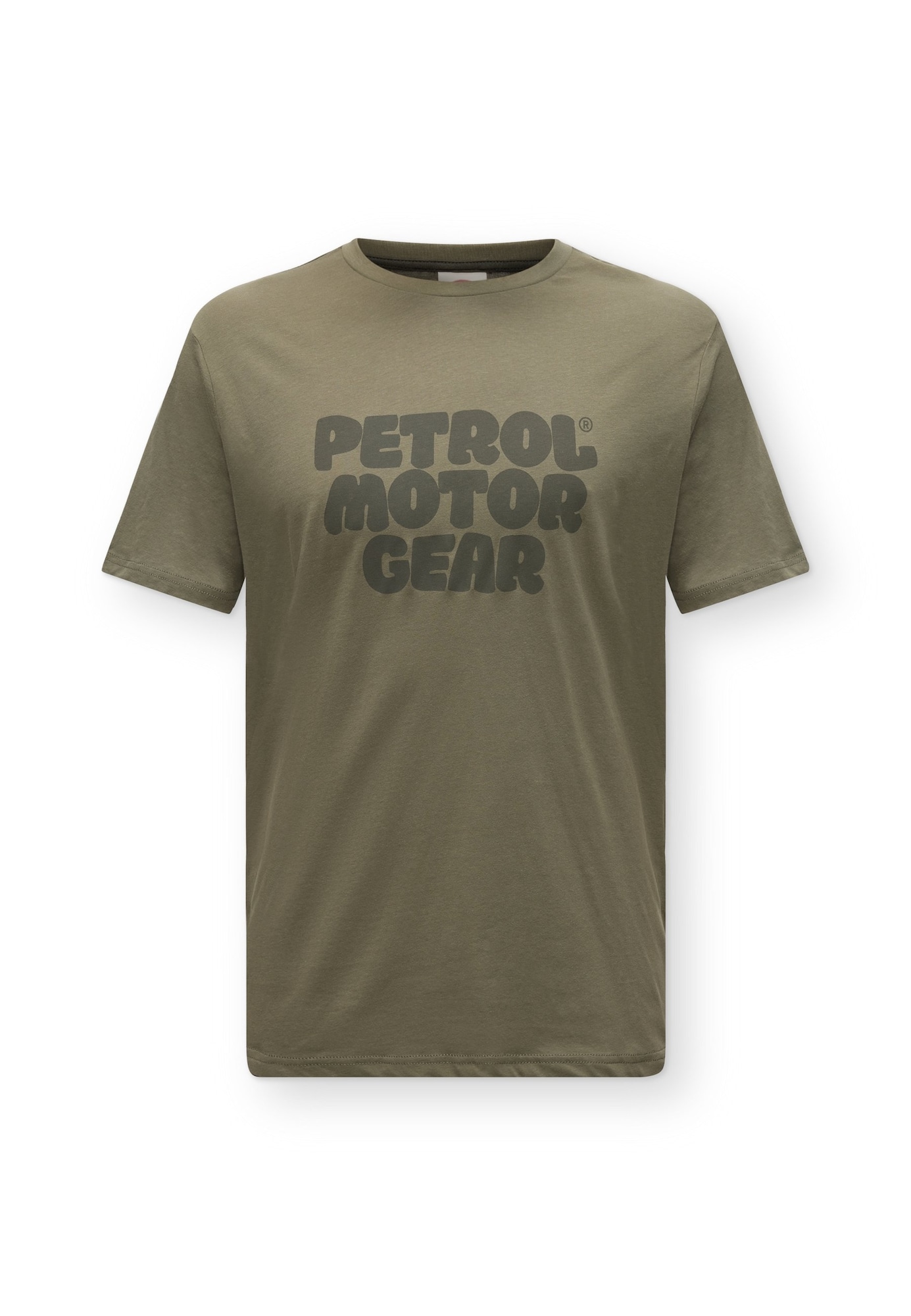 Petrol Industries Tricou oliv / verde închis