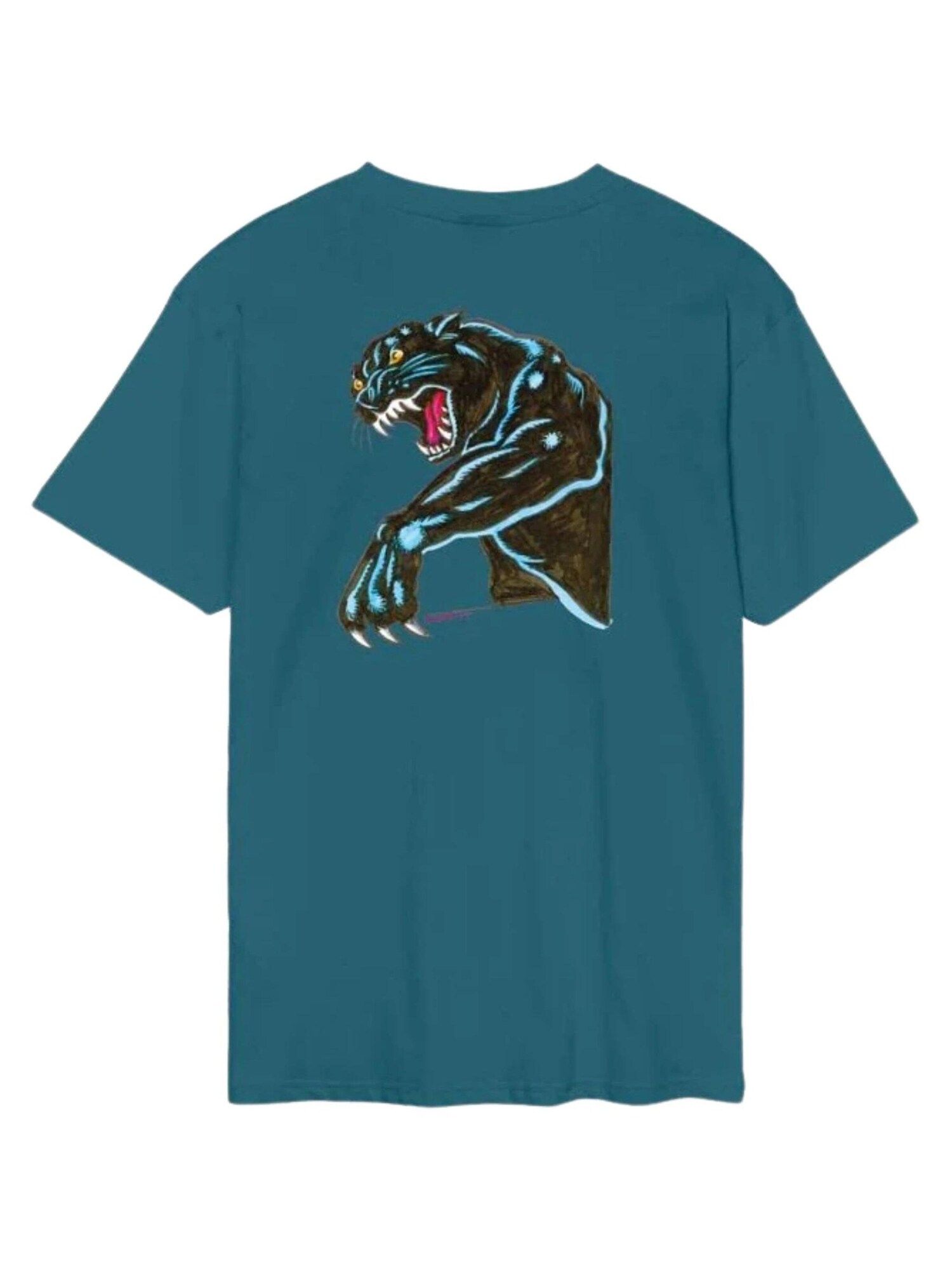Santa Cruz Camiseta 'Camiseta santa cruz azul natas sketch panther tee'  azul – imagen 3