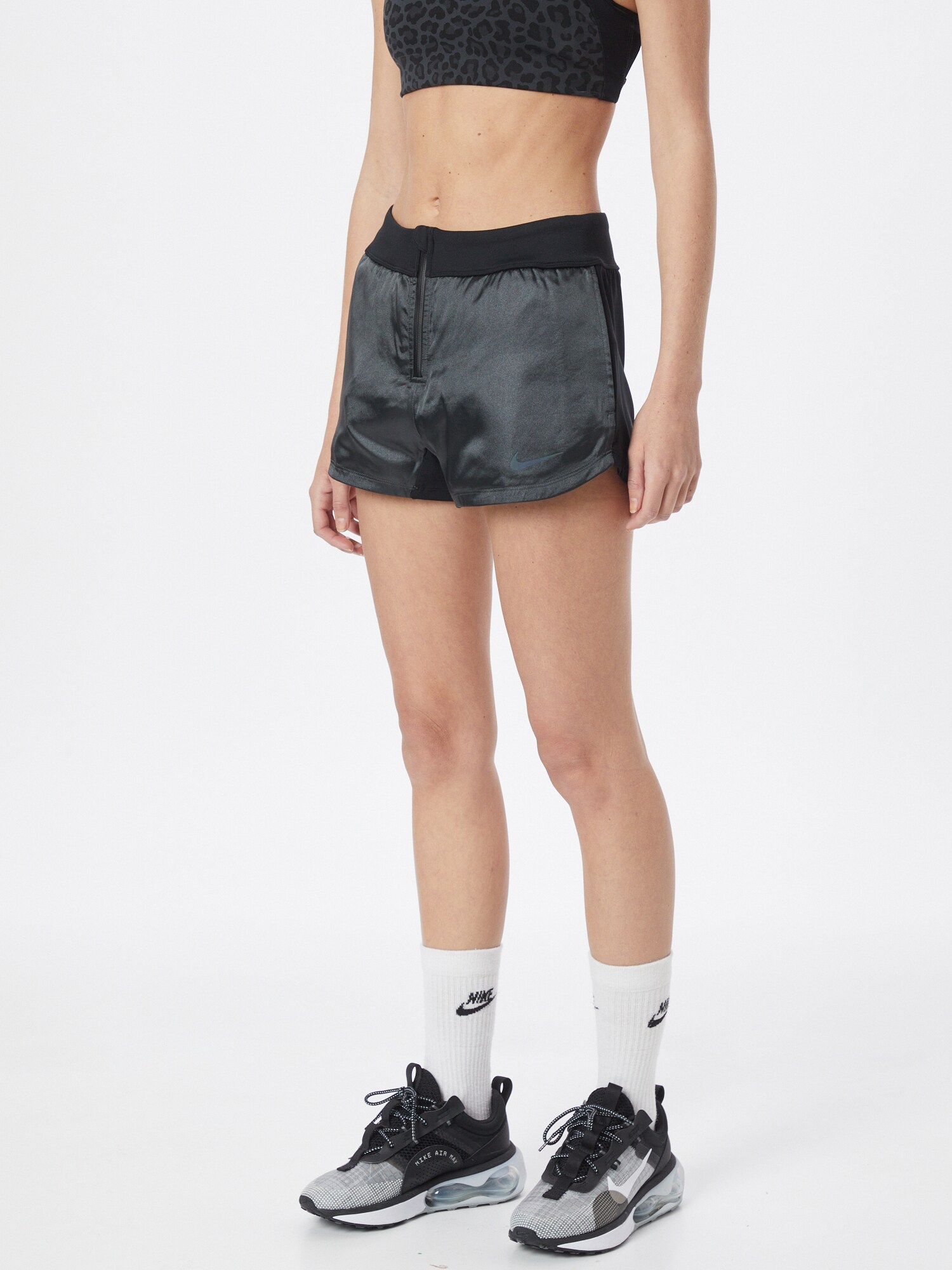 NIKE Sportnadrágok  grafit / fehér termék 2. képe