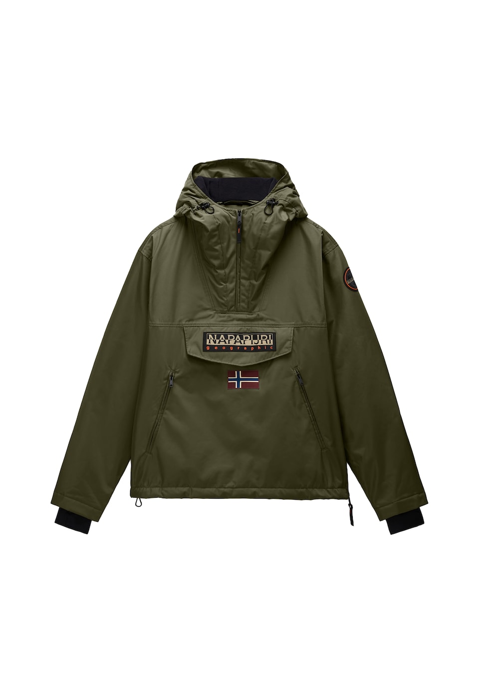 Övergångsjacka 'Rainforest Next' beige / oliv