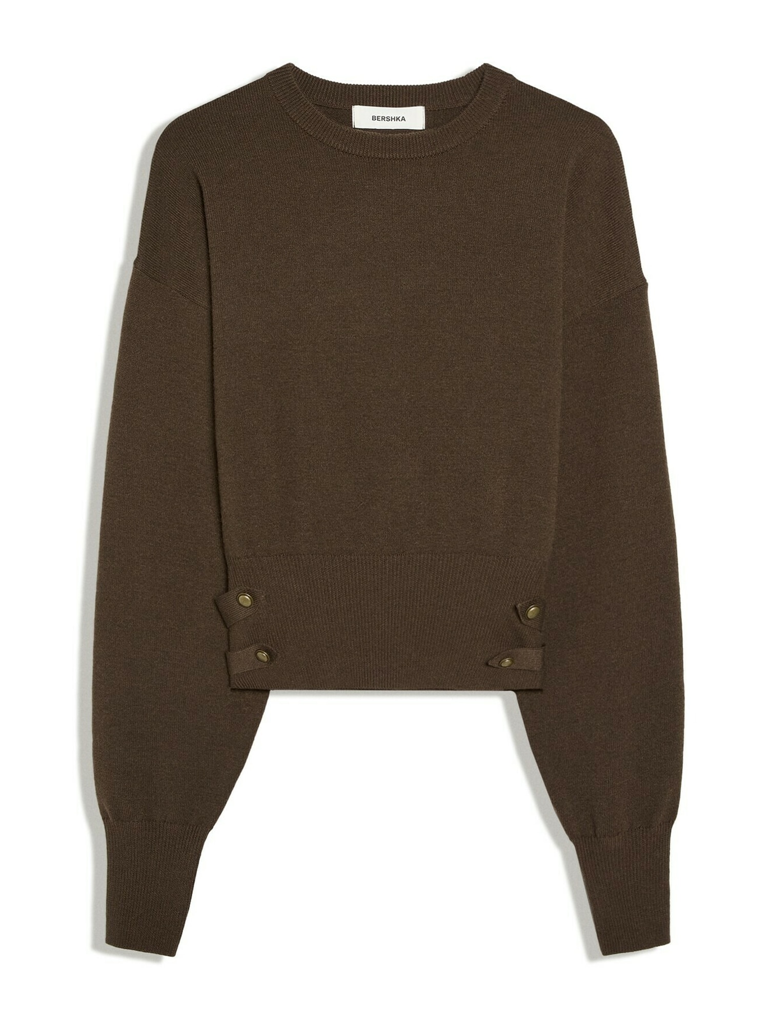 Bershka Pulover maslinasta