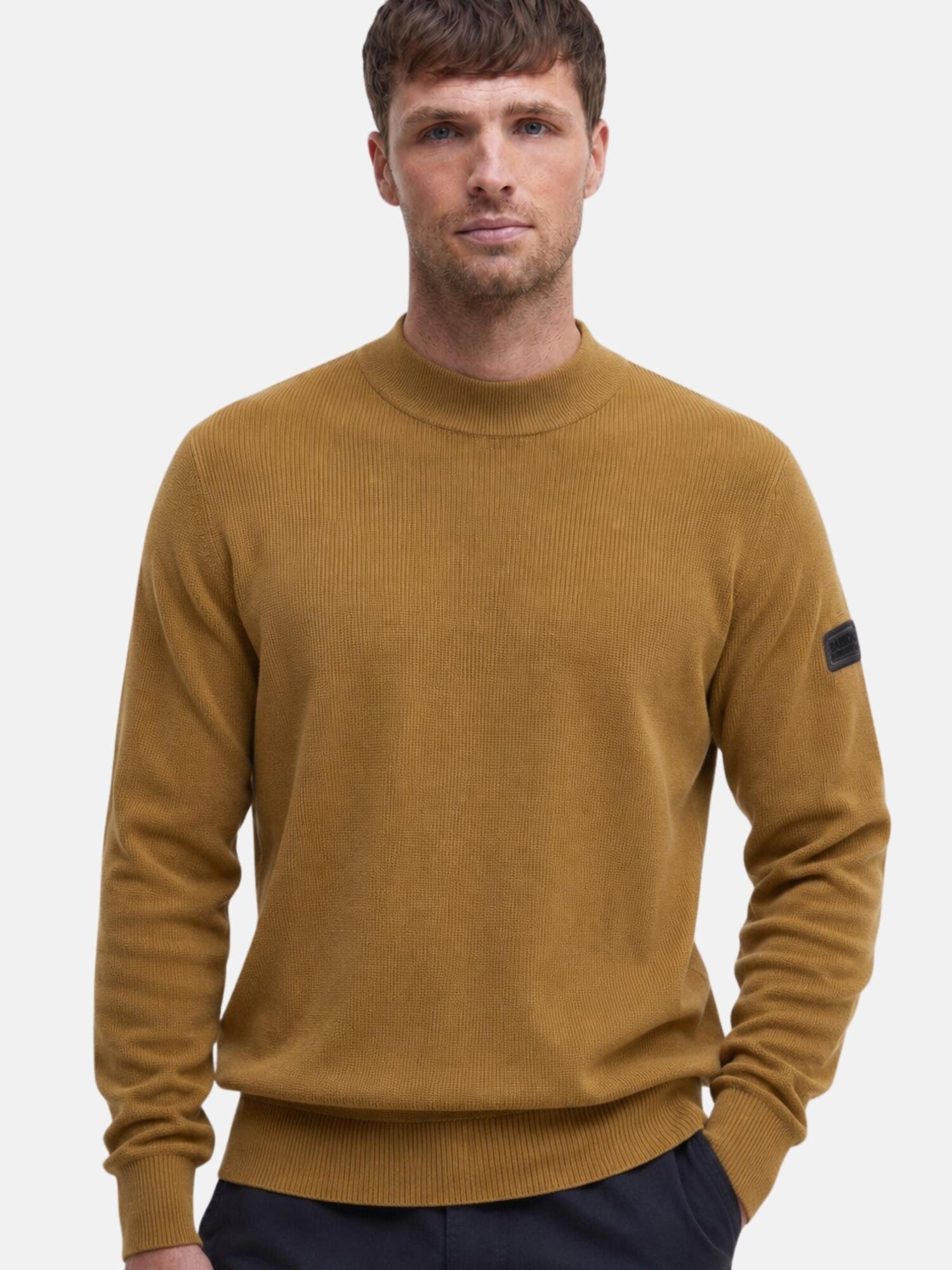 Barbour International Jersey 'CRAWLEY'  marrón – imagen 3