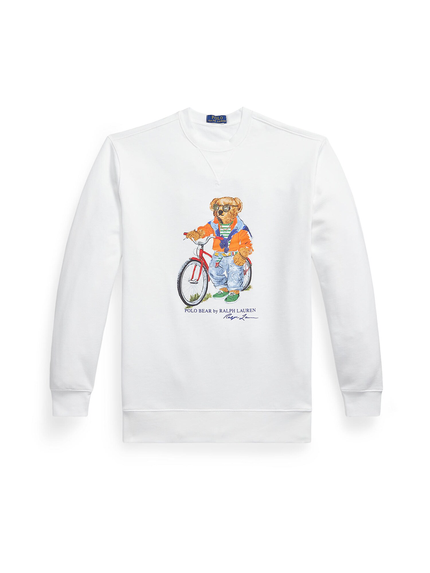 Polo Ralph Lauren Big & Tall Bluză de molton  albastru / maro deschis / portocaliu / roșu / alb