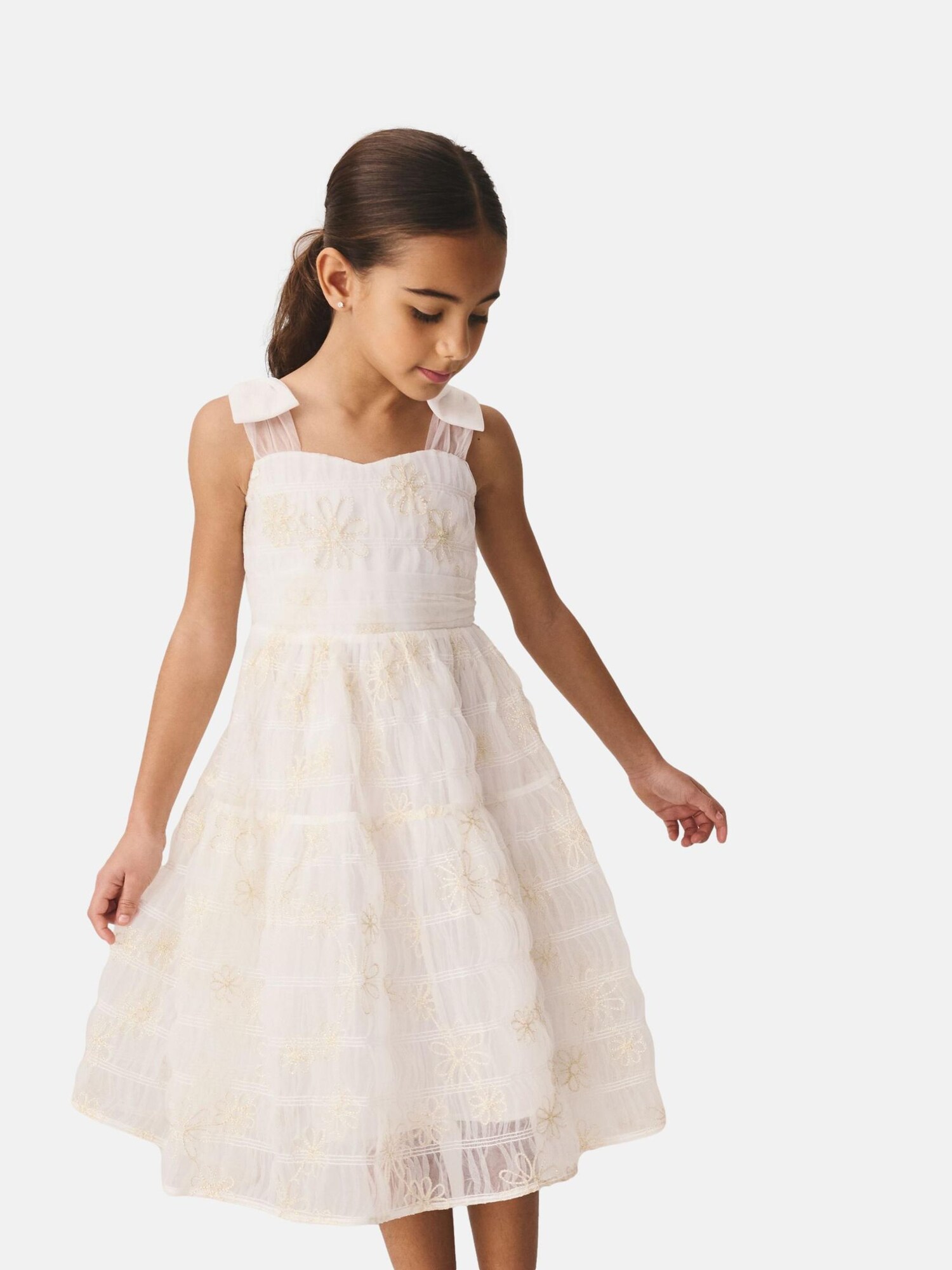 LAURA ASHLEY Rochie  alb
