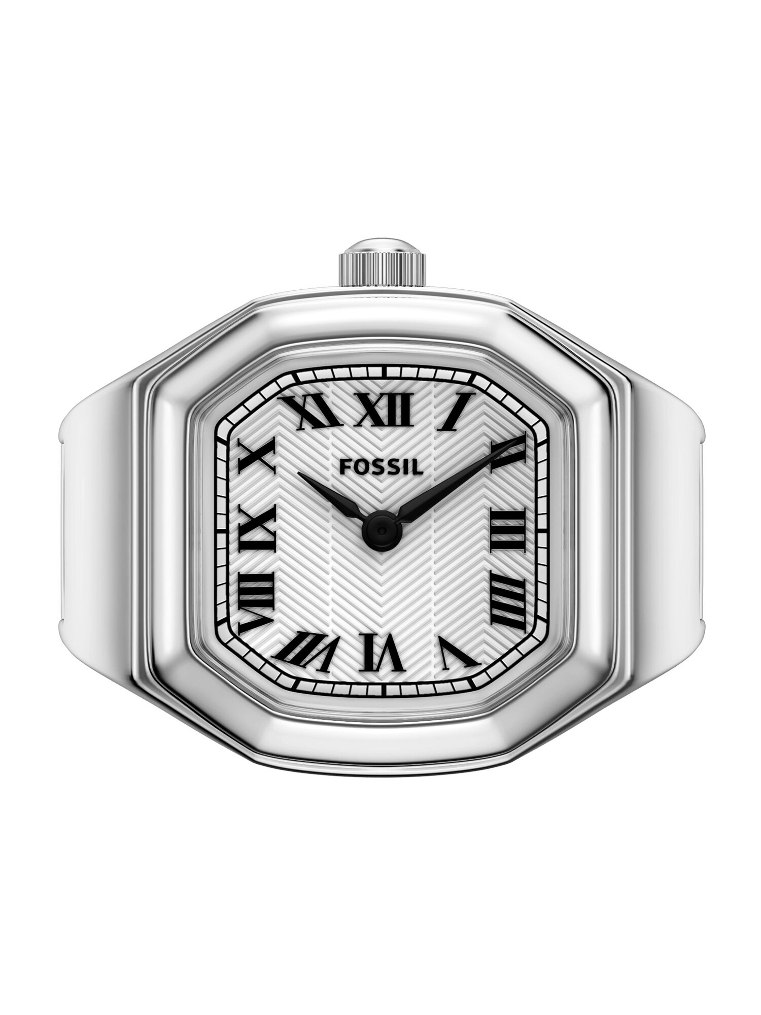 FOSSIL Prsteň 'HARLOW'  strieborná