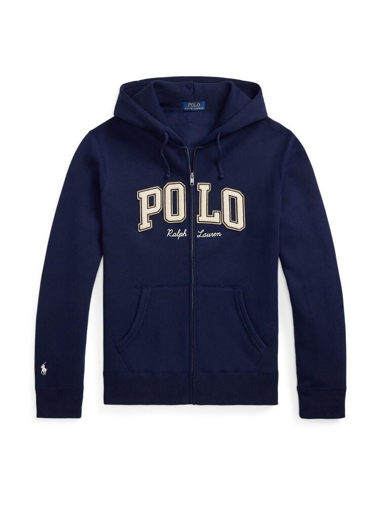 Polo Ralph Lauren Sweatjacke Herren Größe L beige / sand / navy