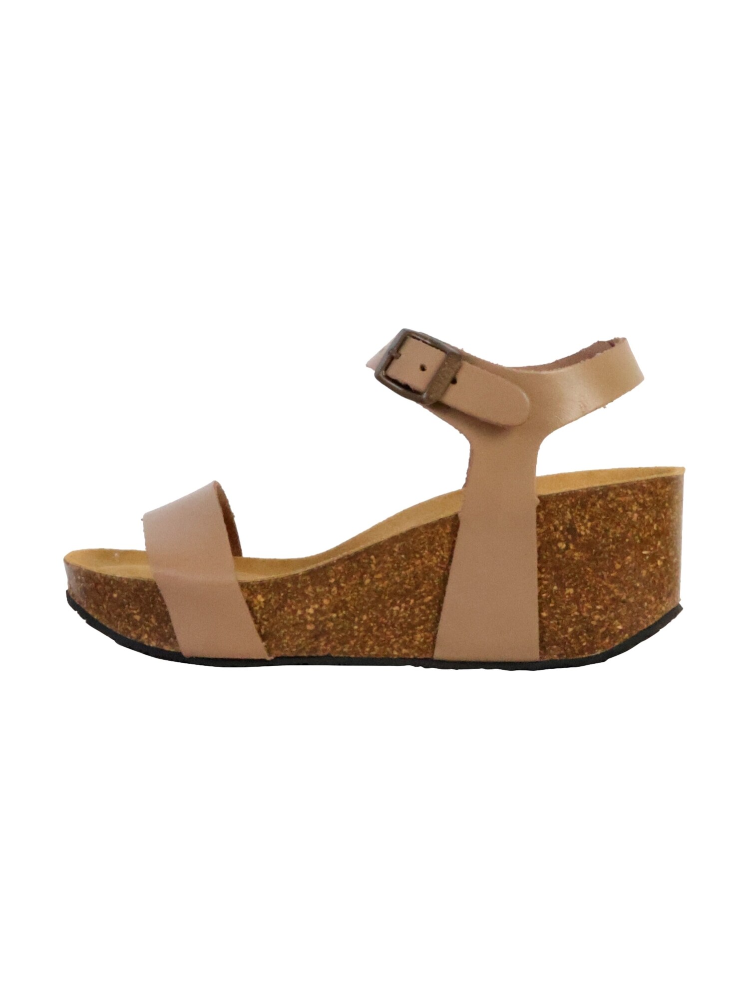 Plakton Sandale So Kiss Keilabsatz-Sandale Aus Leder