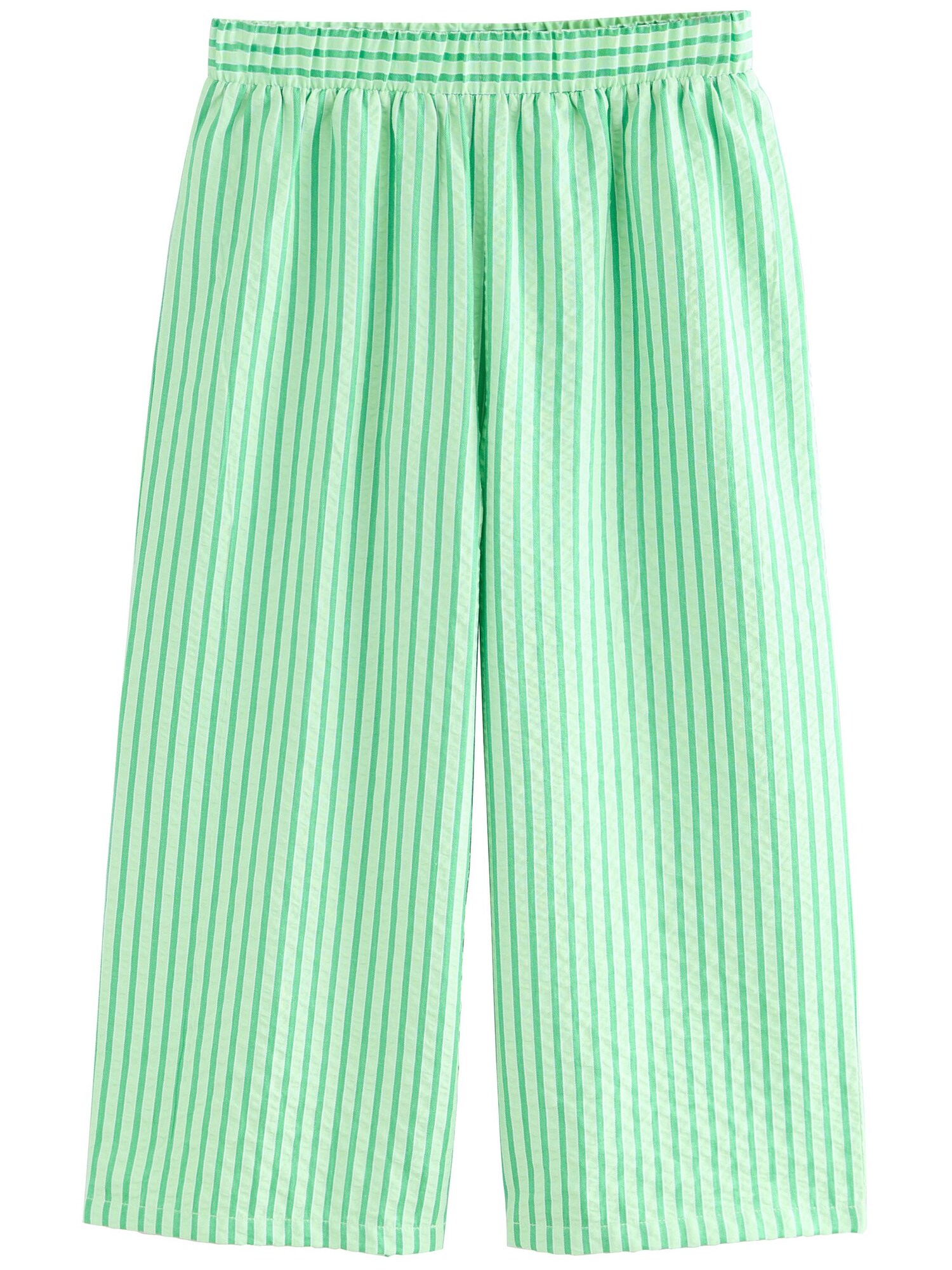 Next Pantaloni  verde deschis / alb