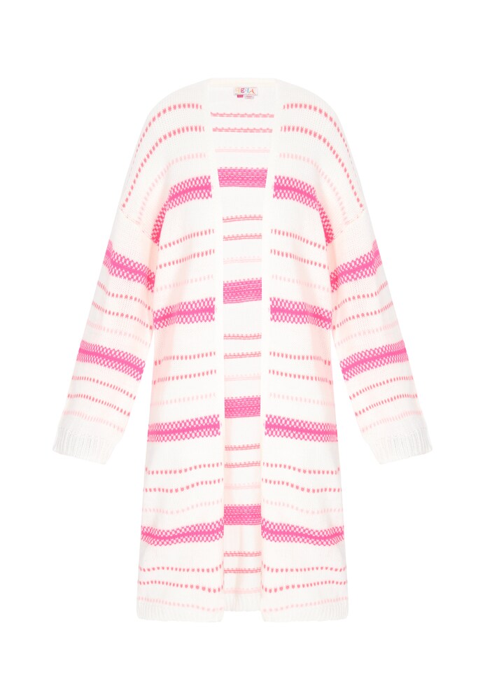 IZIA Strickjacke Damen Größe XS/S pink / rosa / offwhite