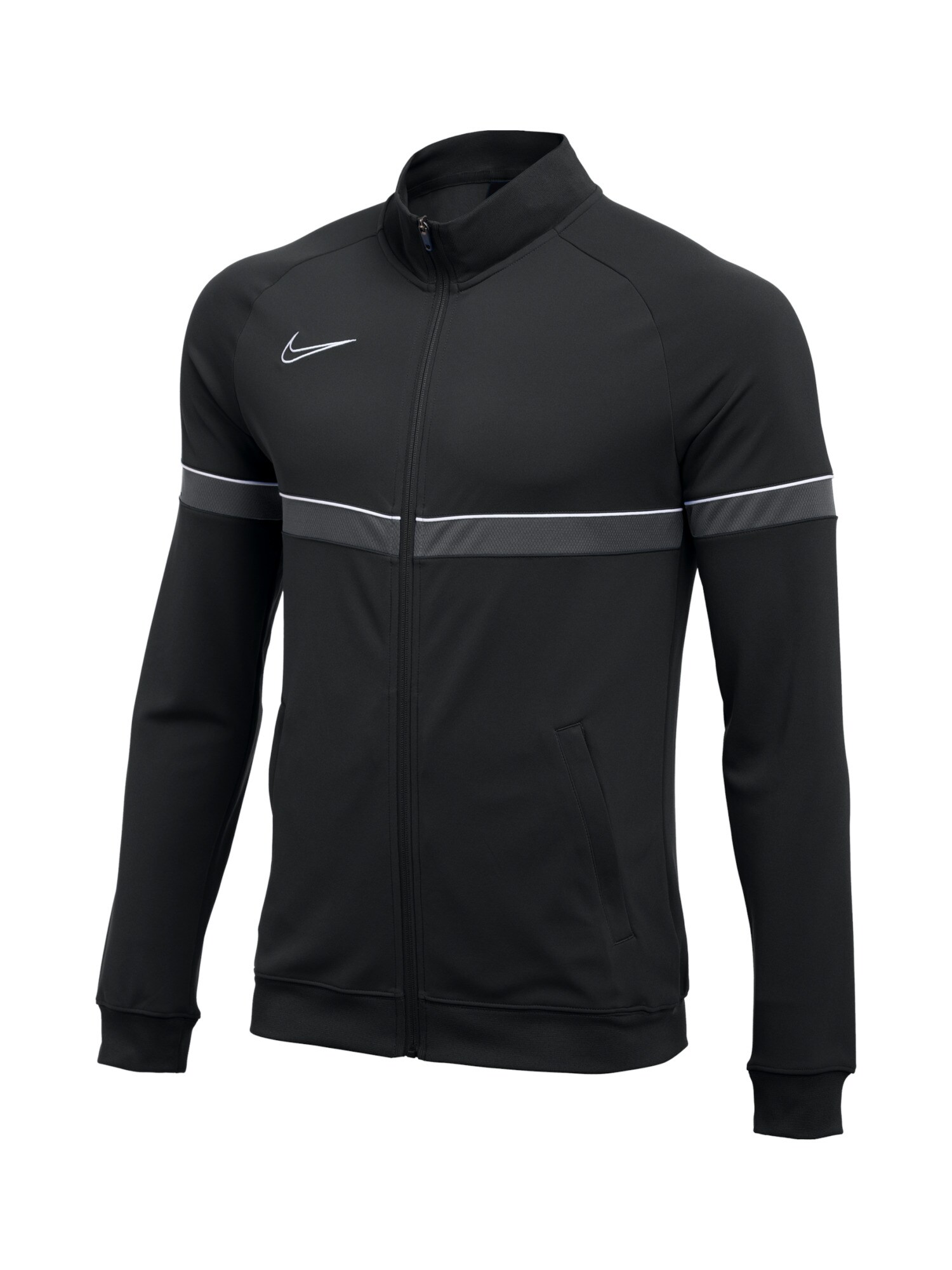 Nike Sportjas Grijs / Zwart / Wit