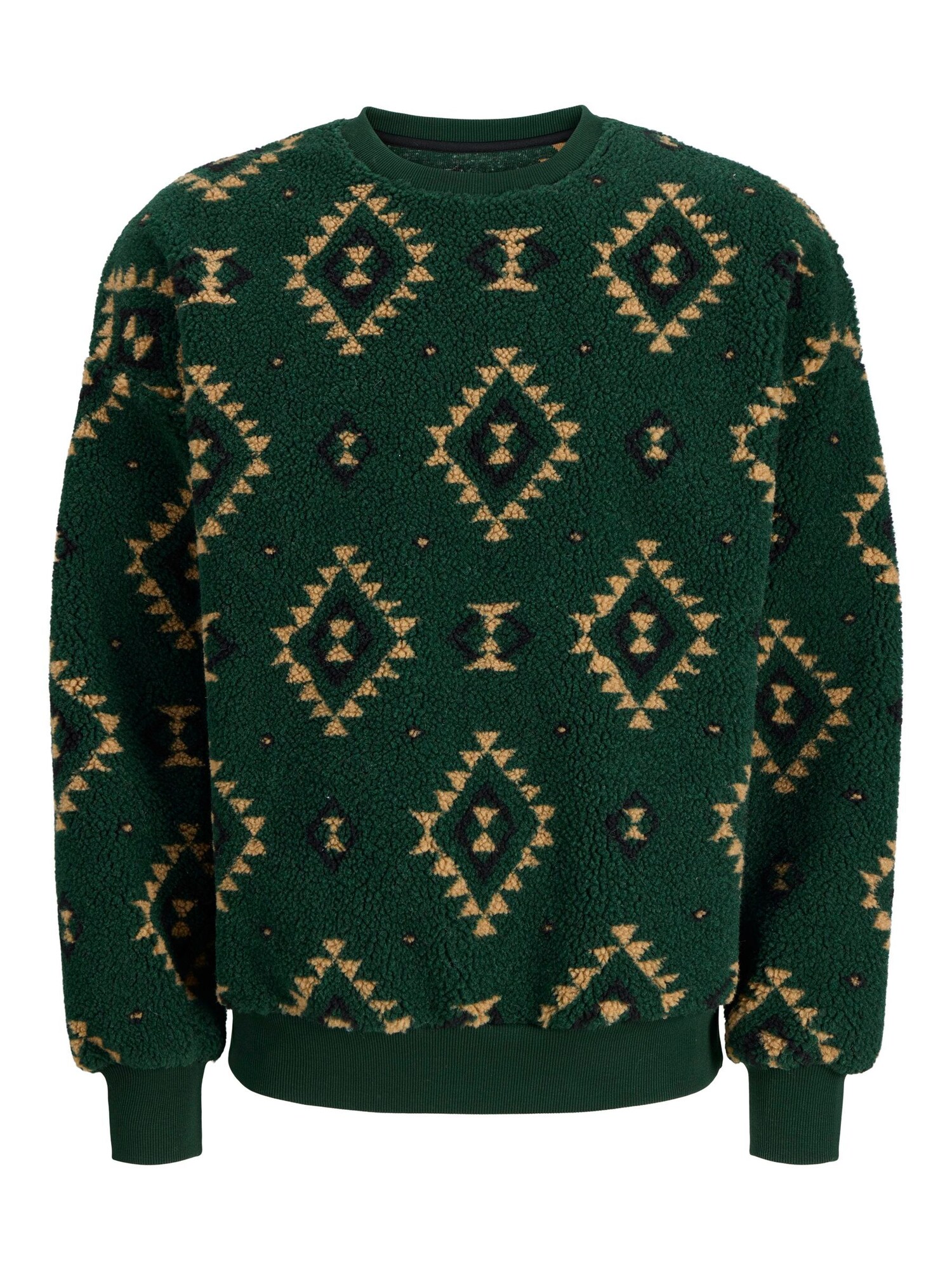 JACK &amp; JONES Sudadera  amarillo oscuro / verde
