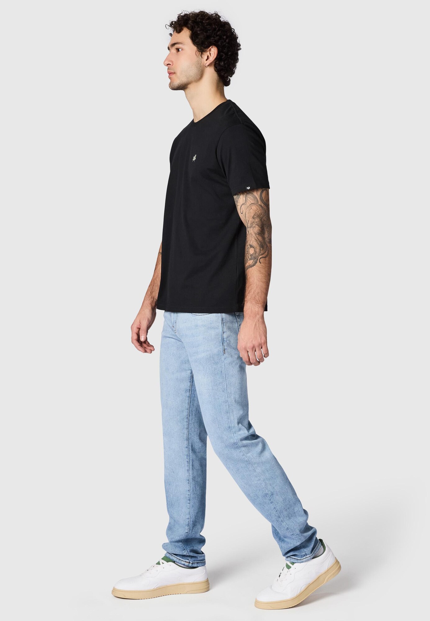Ragwear Tričko  čierna / biela (obrázok 6)