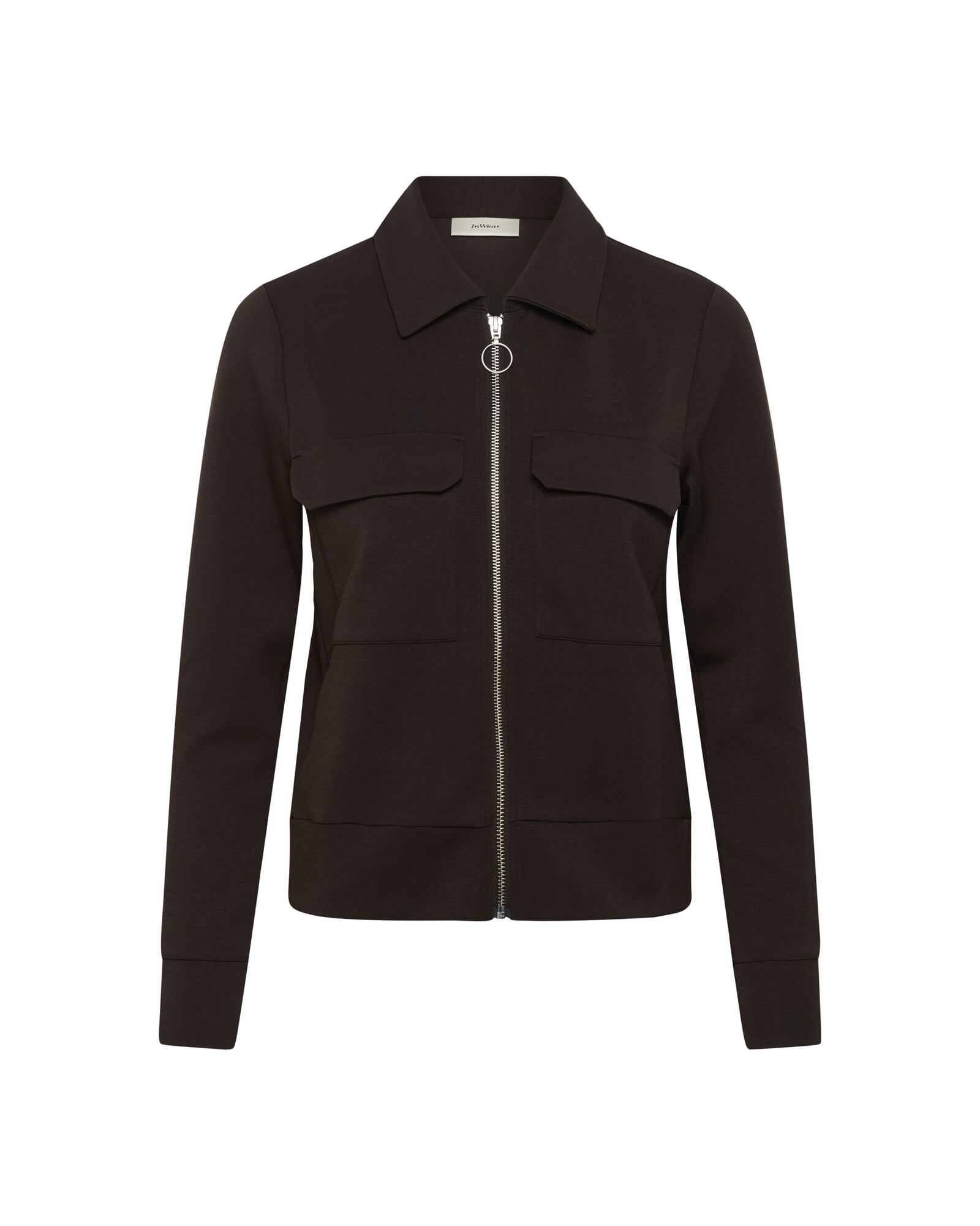 InWear Sudadera con cremallera ' '  moca