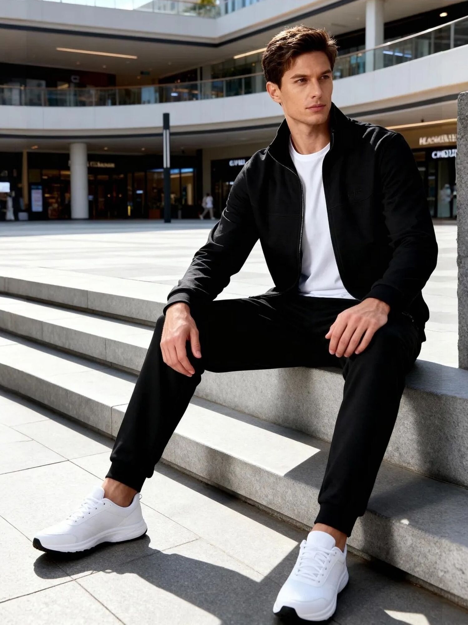 Tommy Life Odjeća za vježbanje 'Aktive Sets' crna