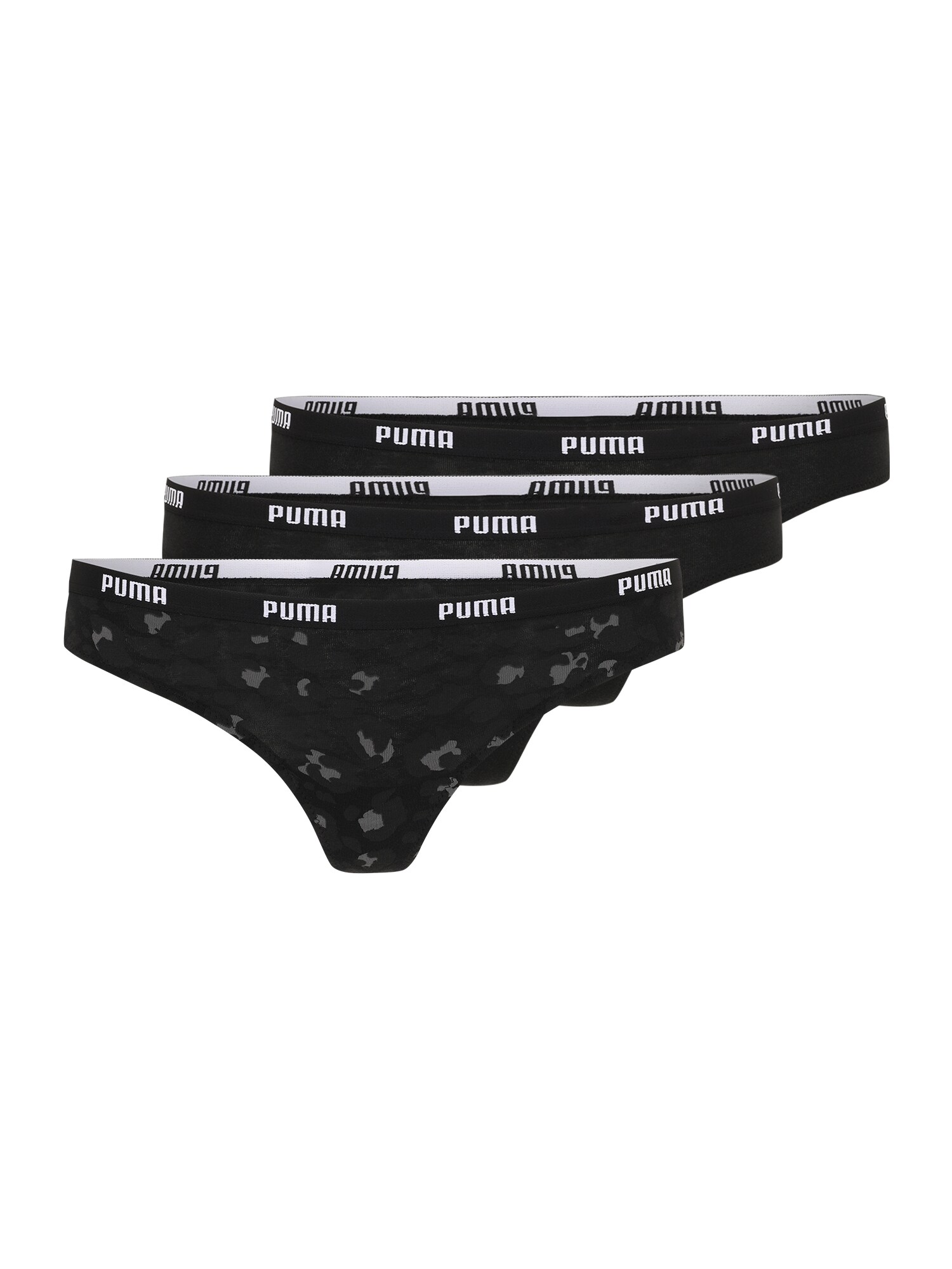 PUMA Tanga  gri / negru / alb
