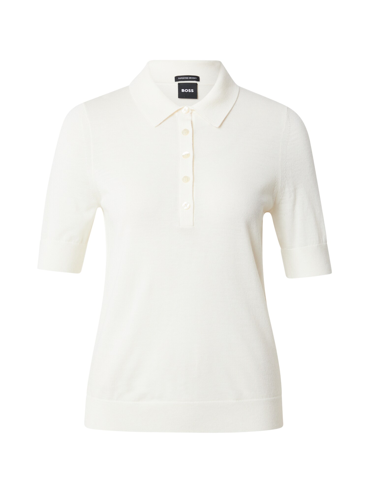 BOSS Pulover Fidenka  alb