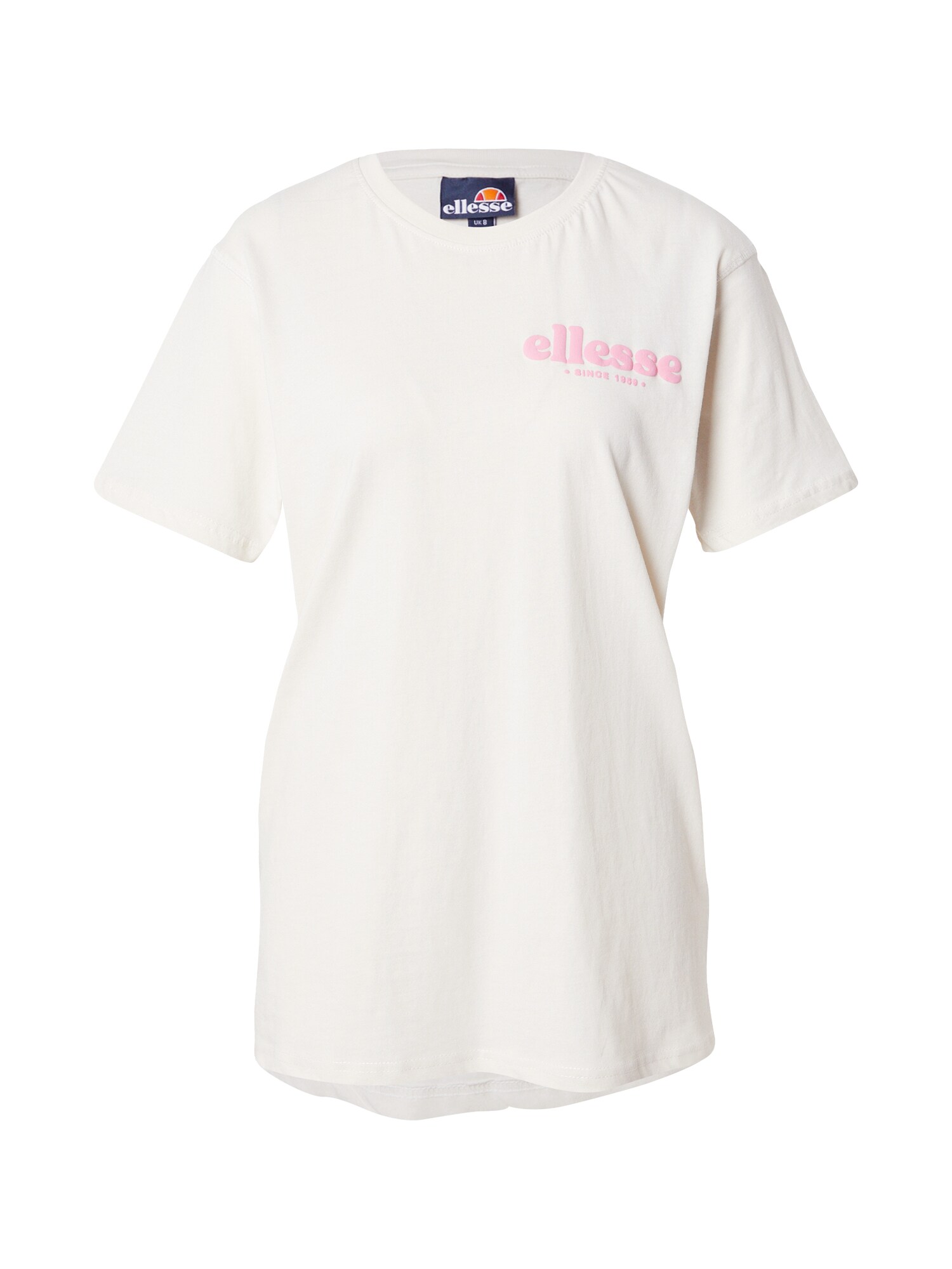 ELLESSE Tričko 'Campofelice'  slonová kosť / ružová