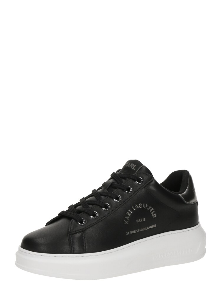 Karl Lagerfeld Sneaker Damen Größe 39 schwarz / silber