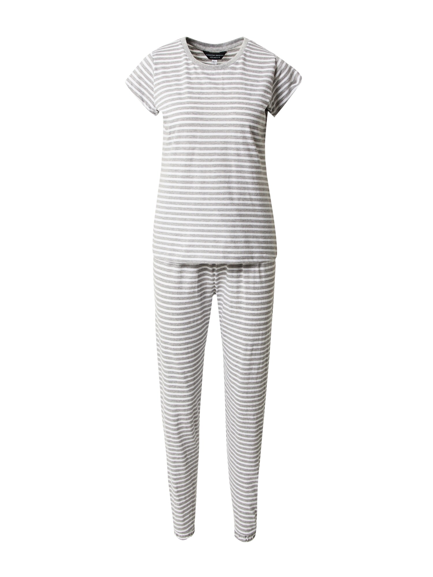 Dorothy Perkins Pyžamo  sivá / biela