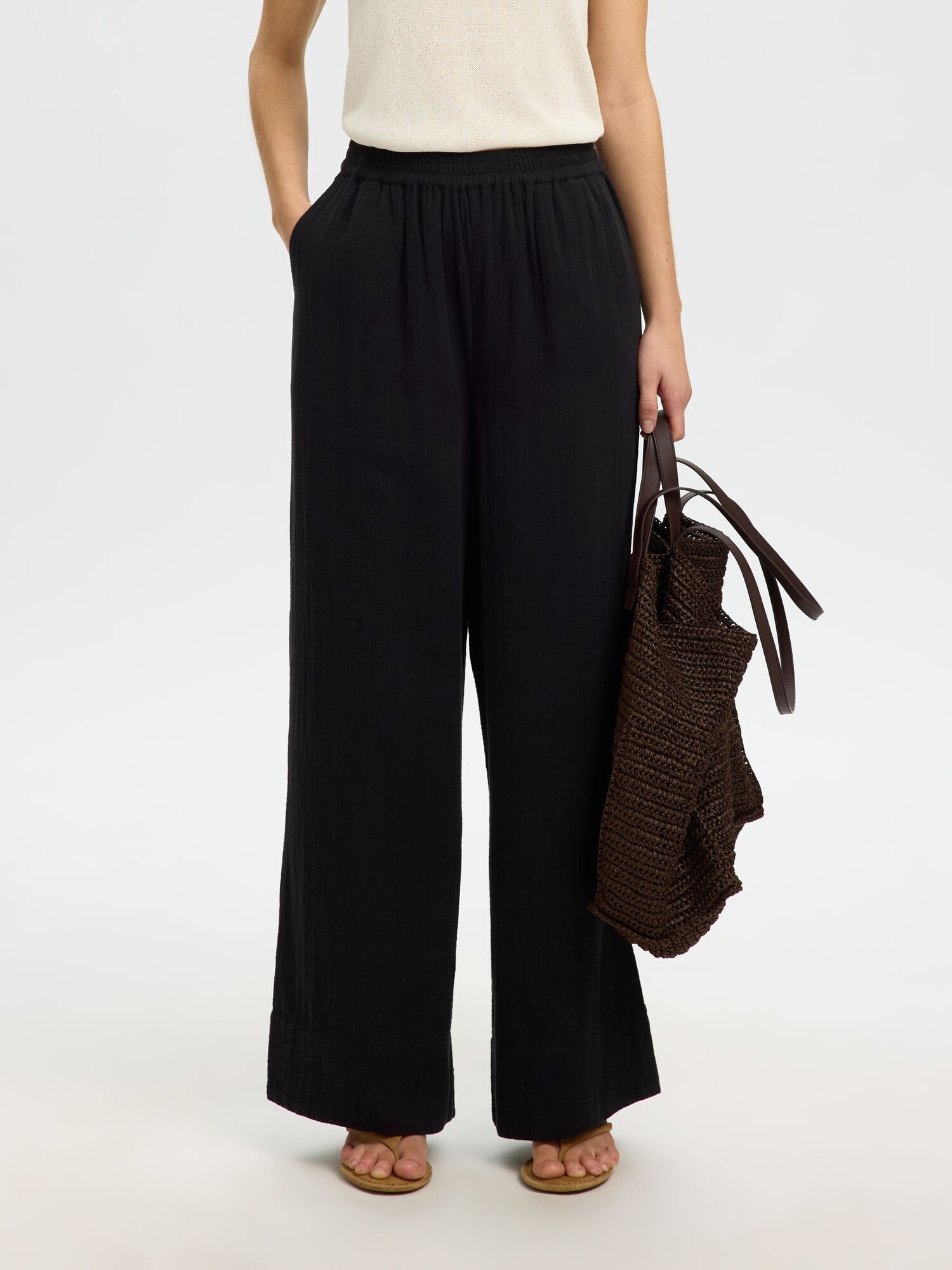 SELECTED Pantalón  negro