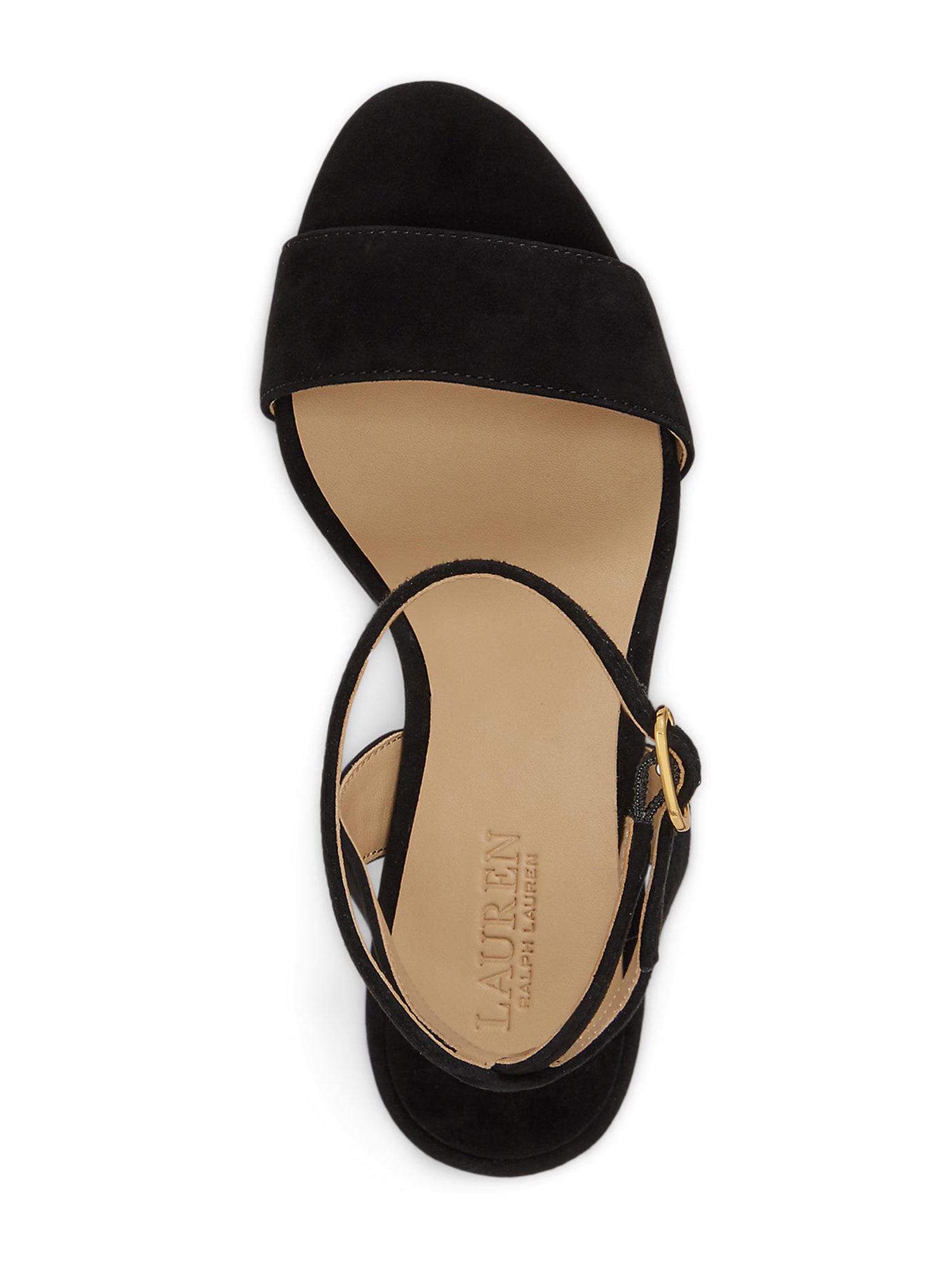 Lauren Ralph Lauren Sandalias con hebilla 'GRACY' negro – imagen 3