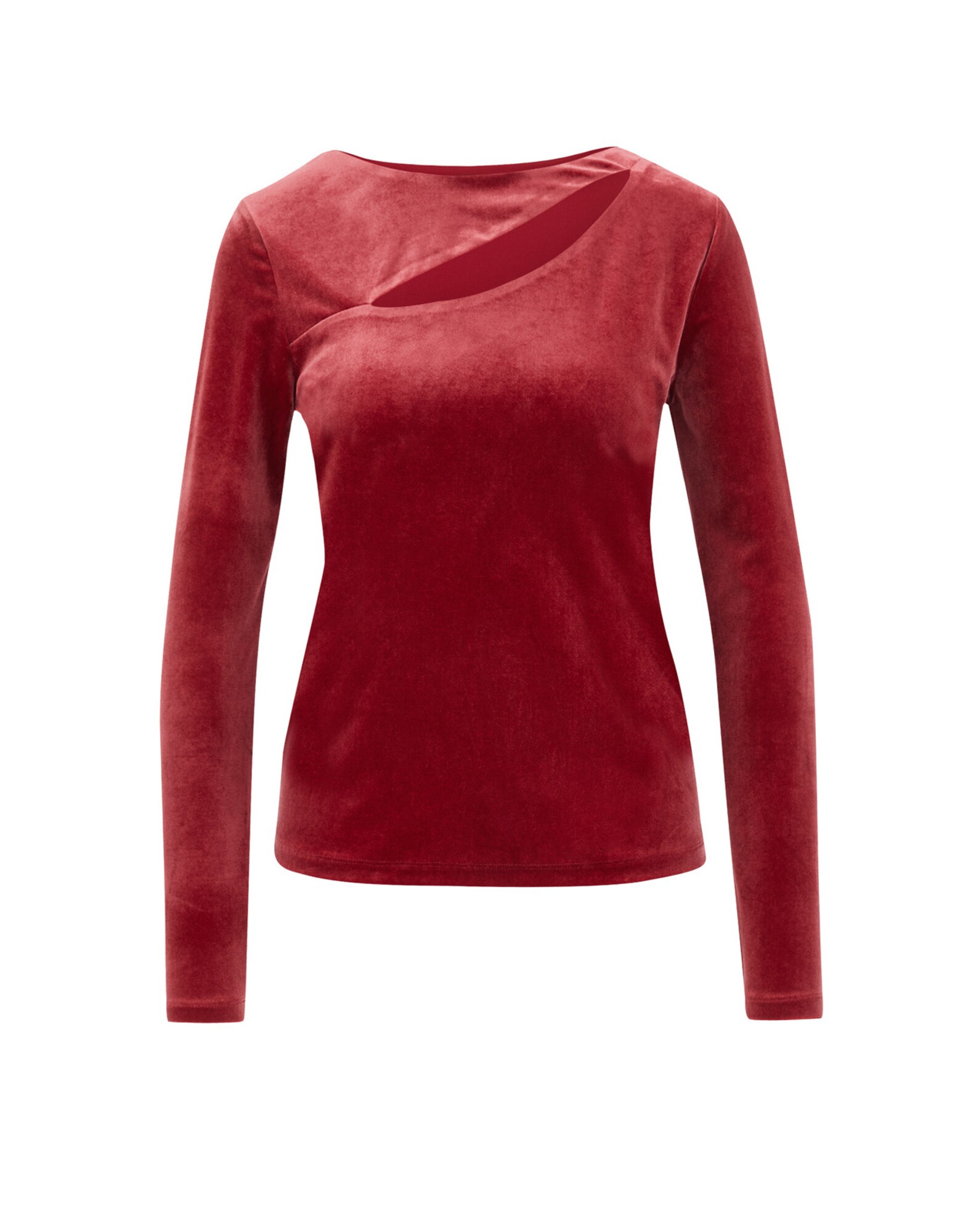 WE Fashion Póló  piros / sötétvörös akciós termékkép 1