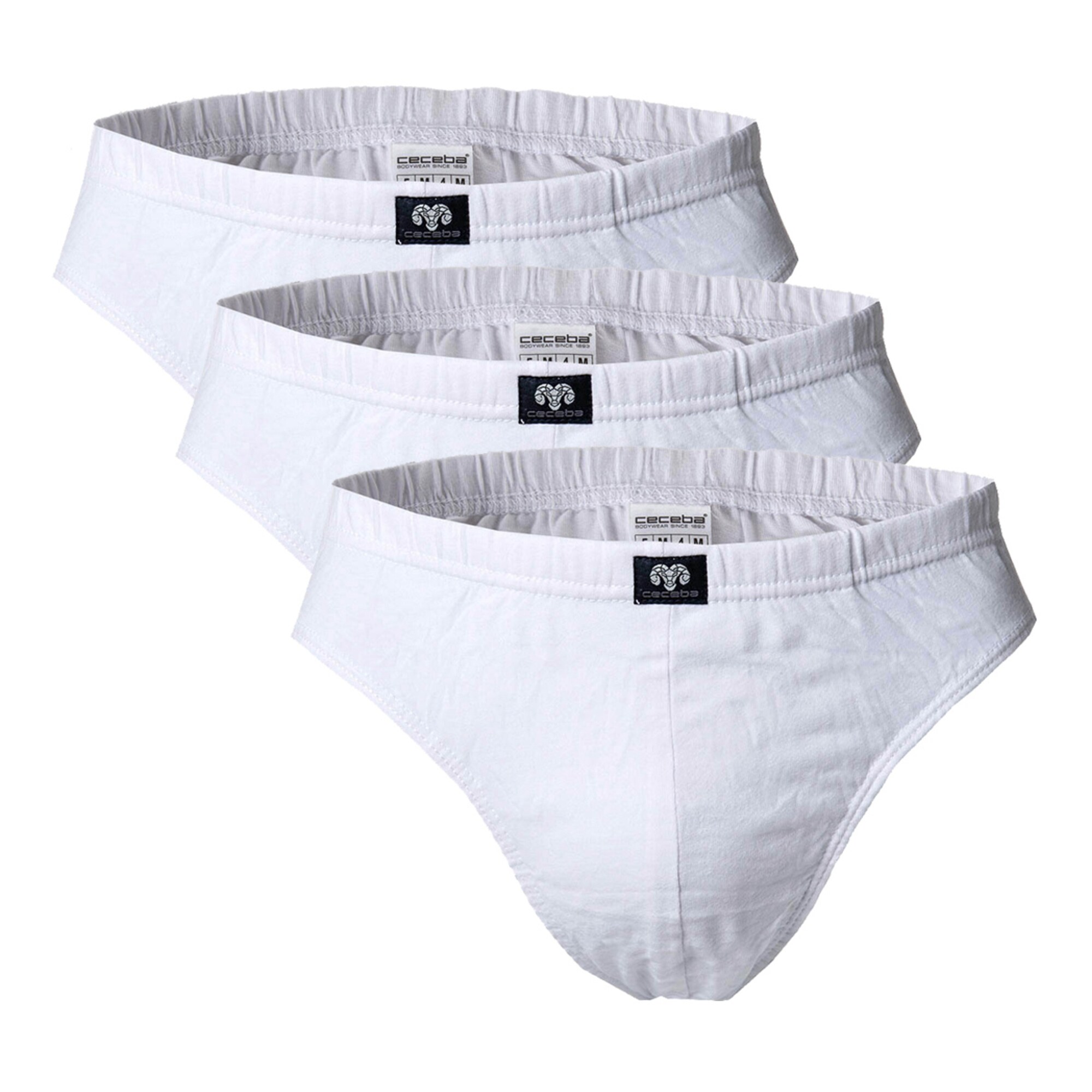 CECEBA Cueca  preto / branco